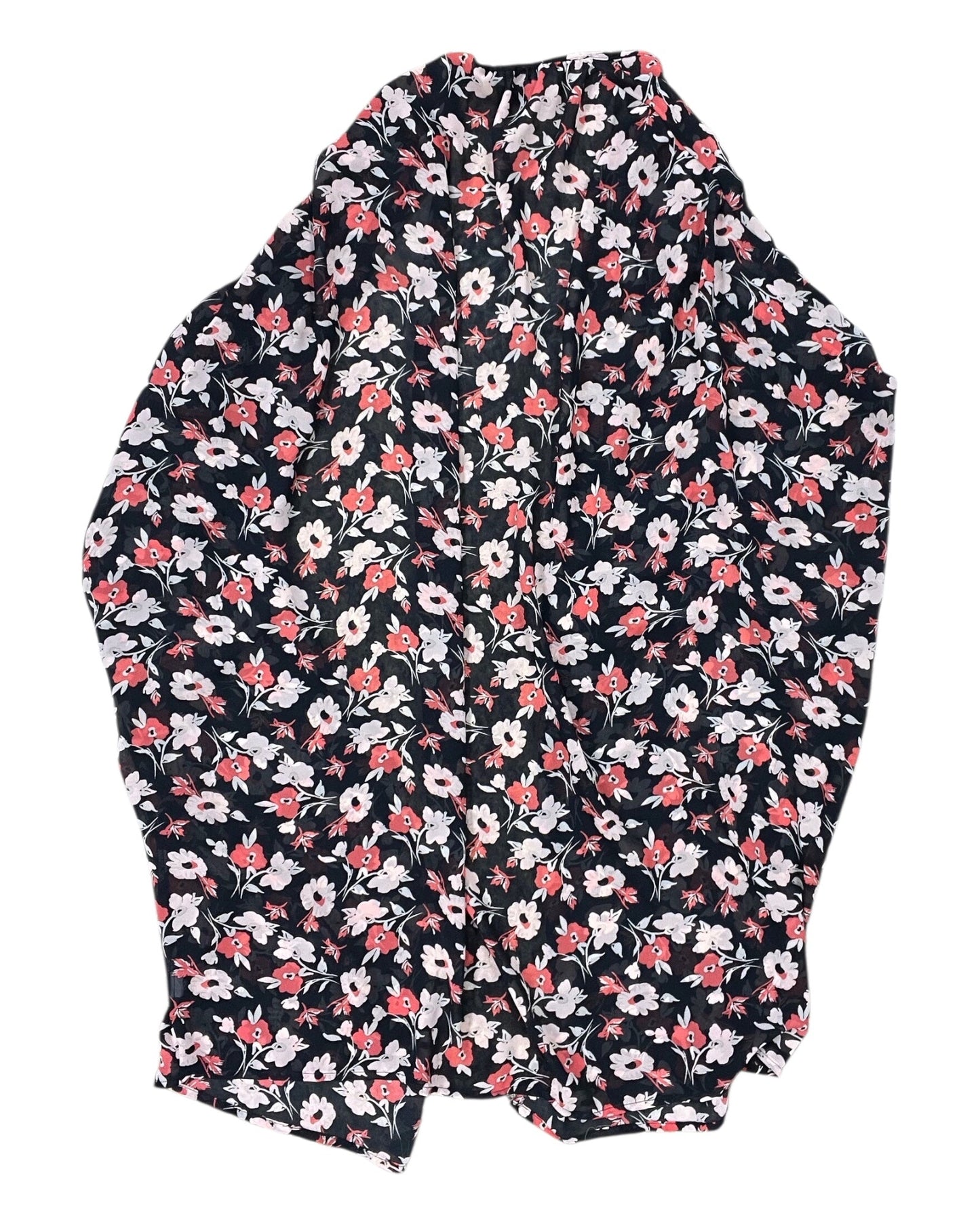 Kimono By Express In Black & Orange, Size:Osfm