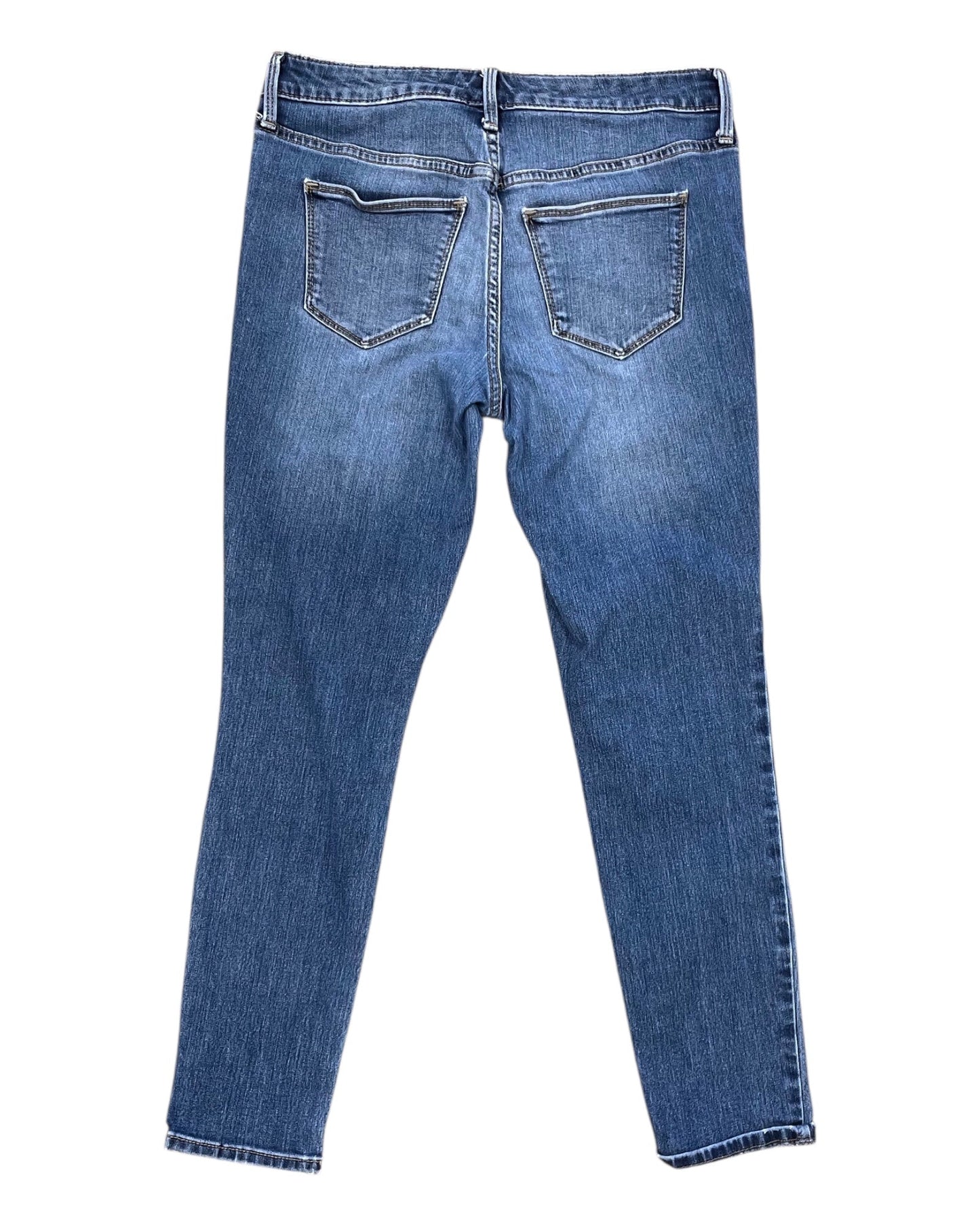 Jeans Skinny By Universal Thread In Blue Denim, Size:4