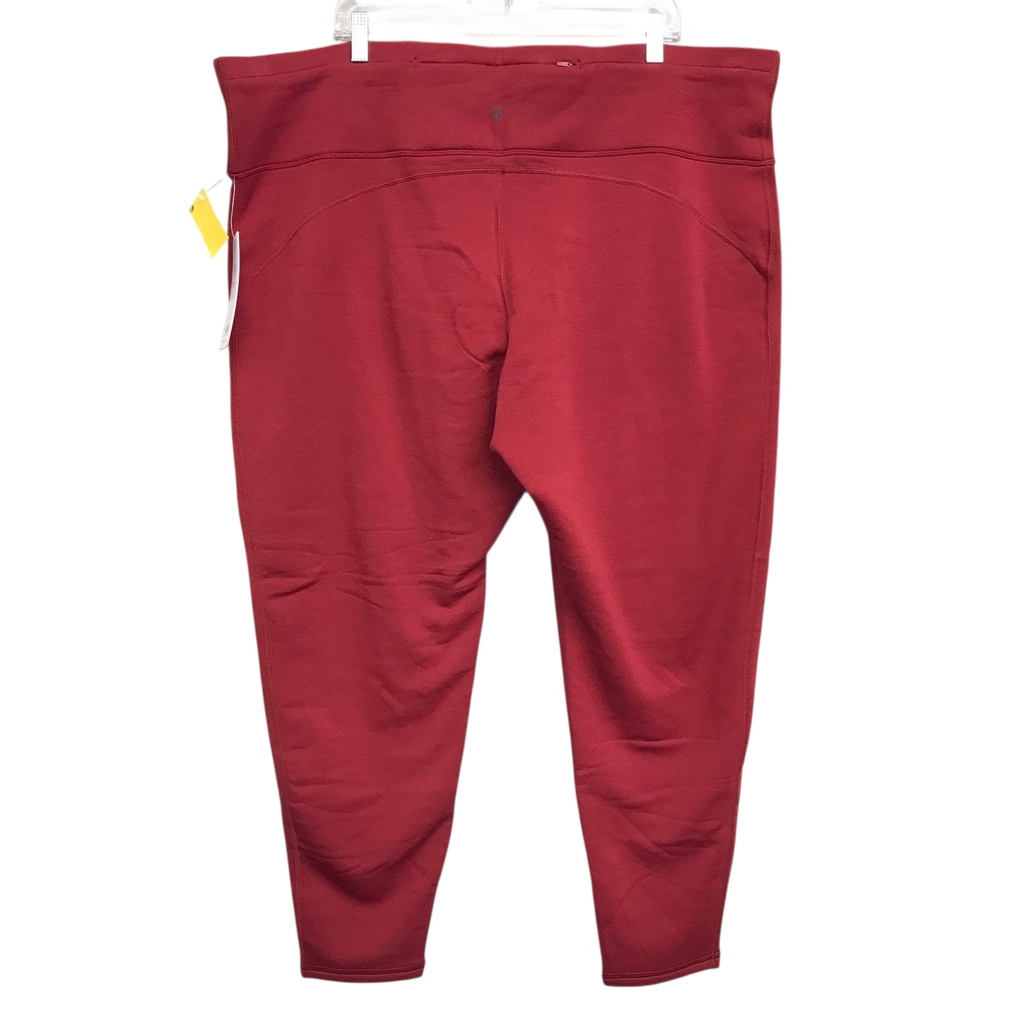 Athletic Pants By Athleta In Red, Size:3X