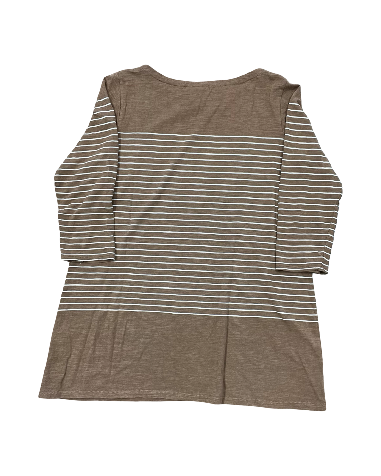 Top Ls By J. Jill In Brown & White, Size:S