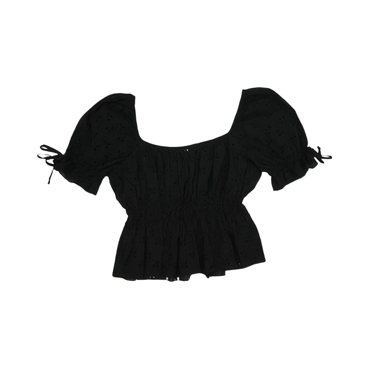 Blouse Ss By Cmf In Black, Size:M