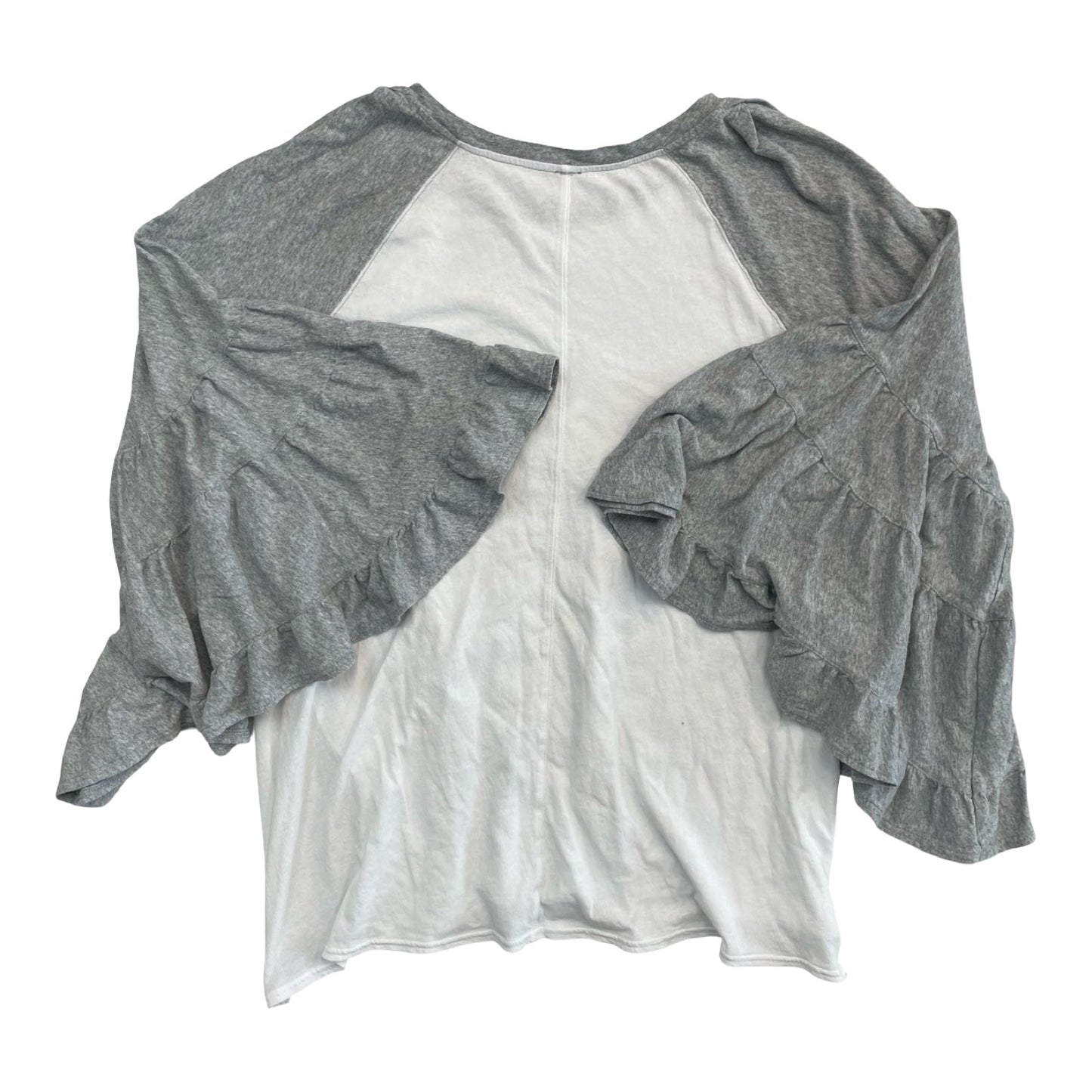 Top Ls By Free People In Grey & White, Size:M