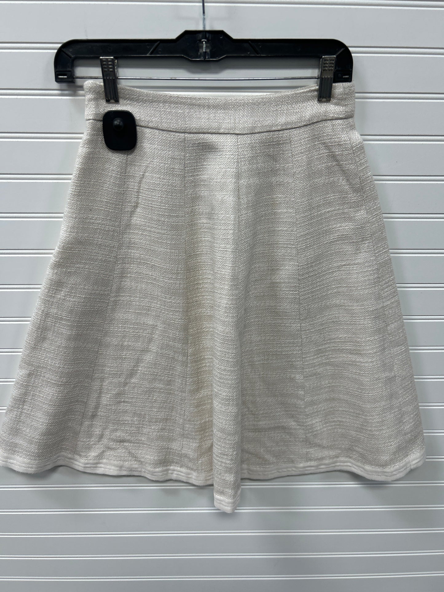 Skirt Midi By White House Black Market In Cream, Size:0