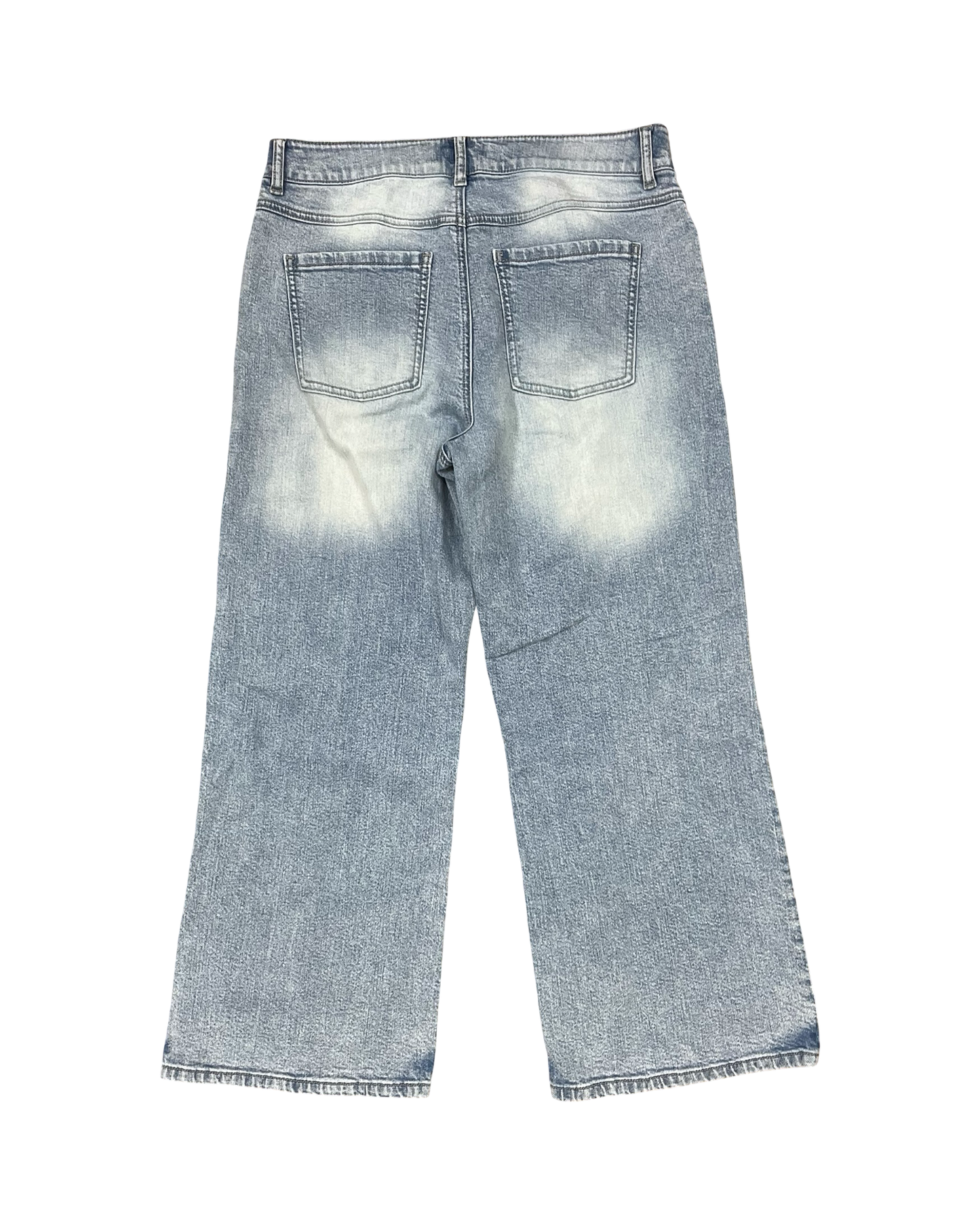 Jeans Cropped By Cabi In Blue Denim, Size:8
