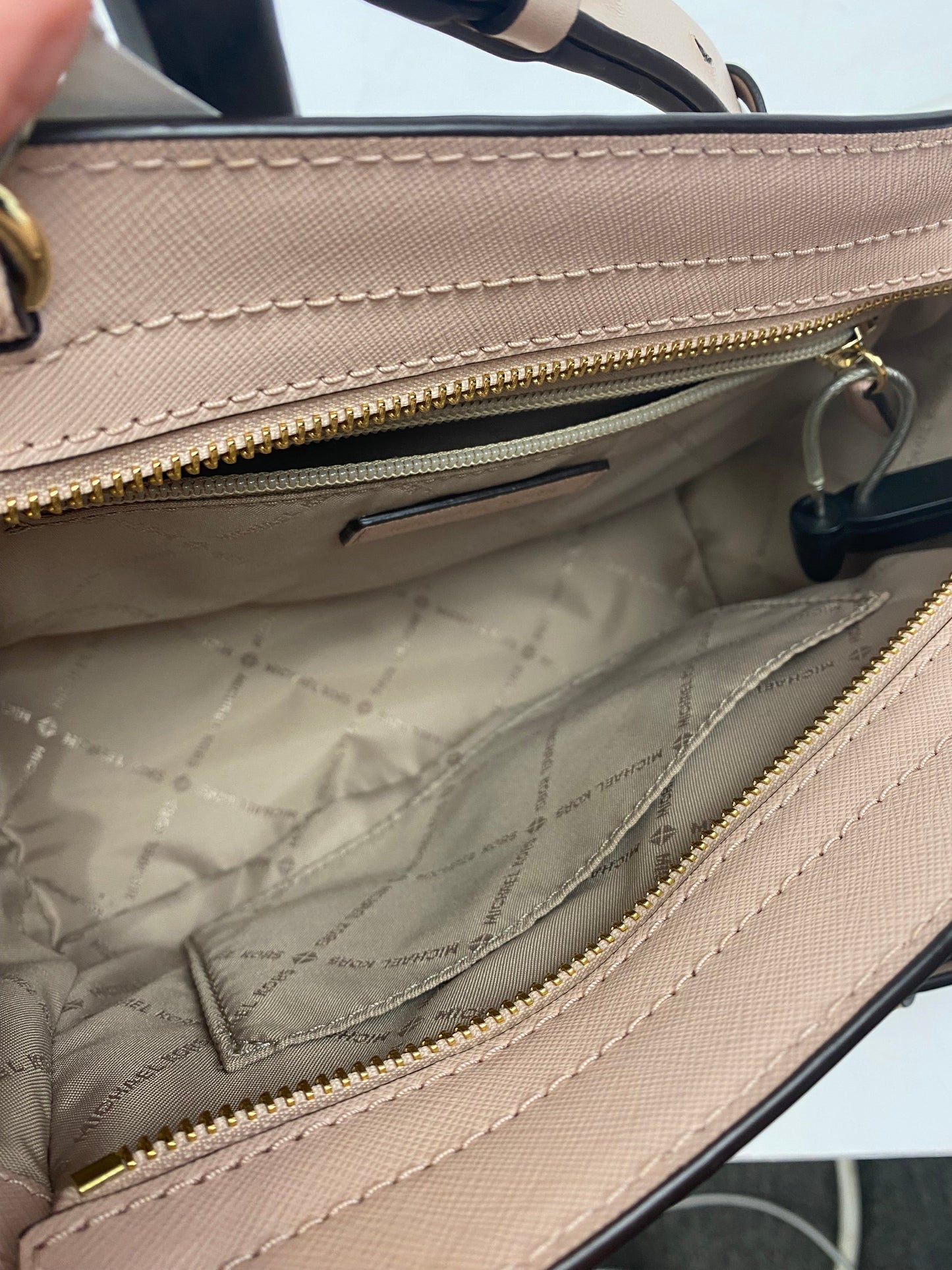 Crossbody Designer By Michael Kors, Size: Medium