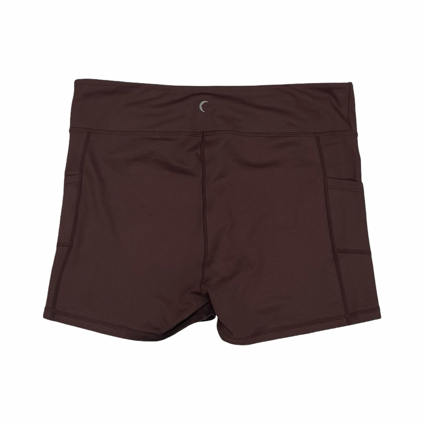 Athletic Shorts By Zyia In Brown, Size:4X
