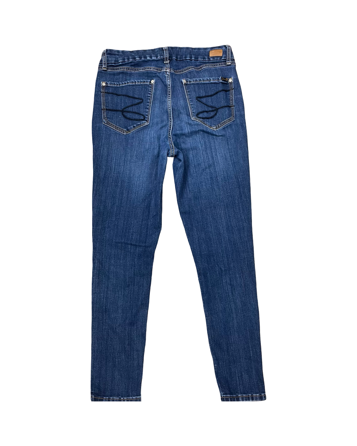 Jeans Skinny By Seven 7 In Blue Denim, Size:12