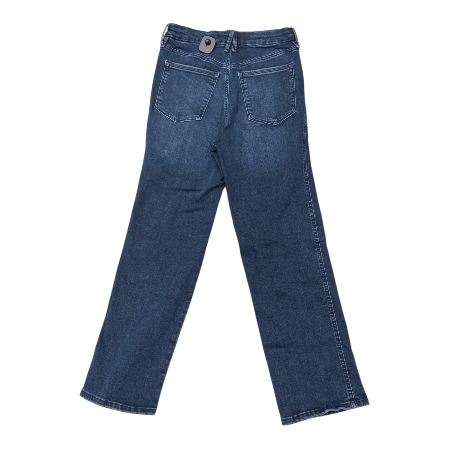 Jeans Straight By Good American In Blue Denim, Size:6