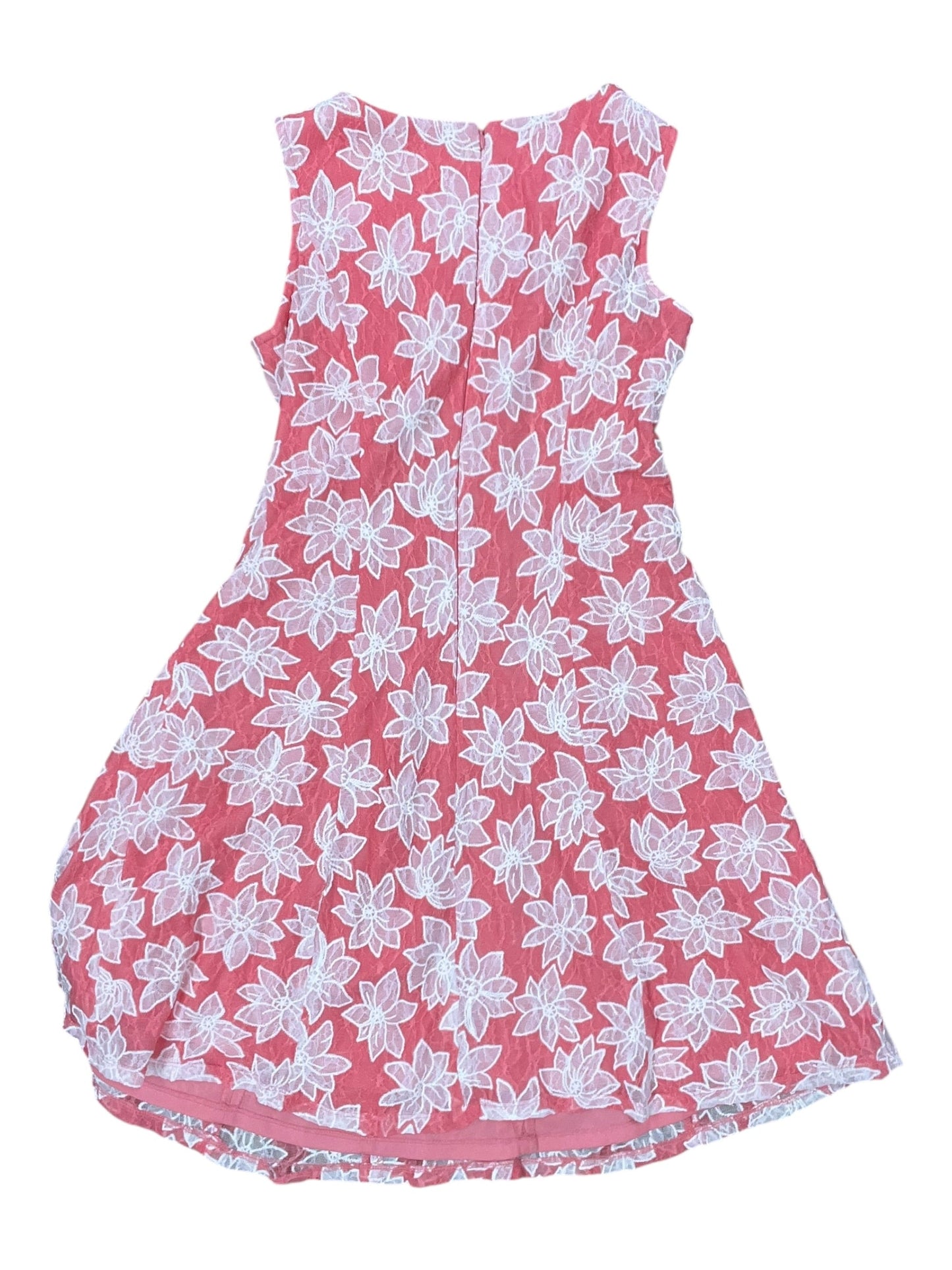 Dress Casual Midi By Studio 1 In Pink, Size:L