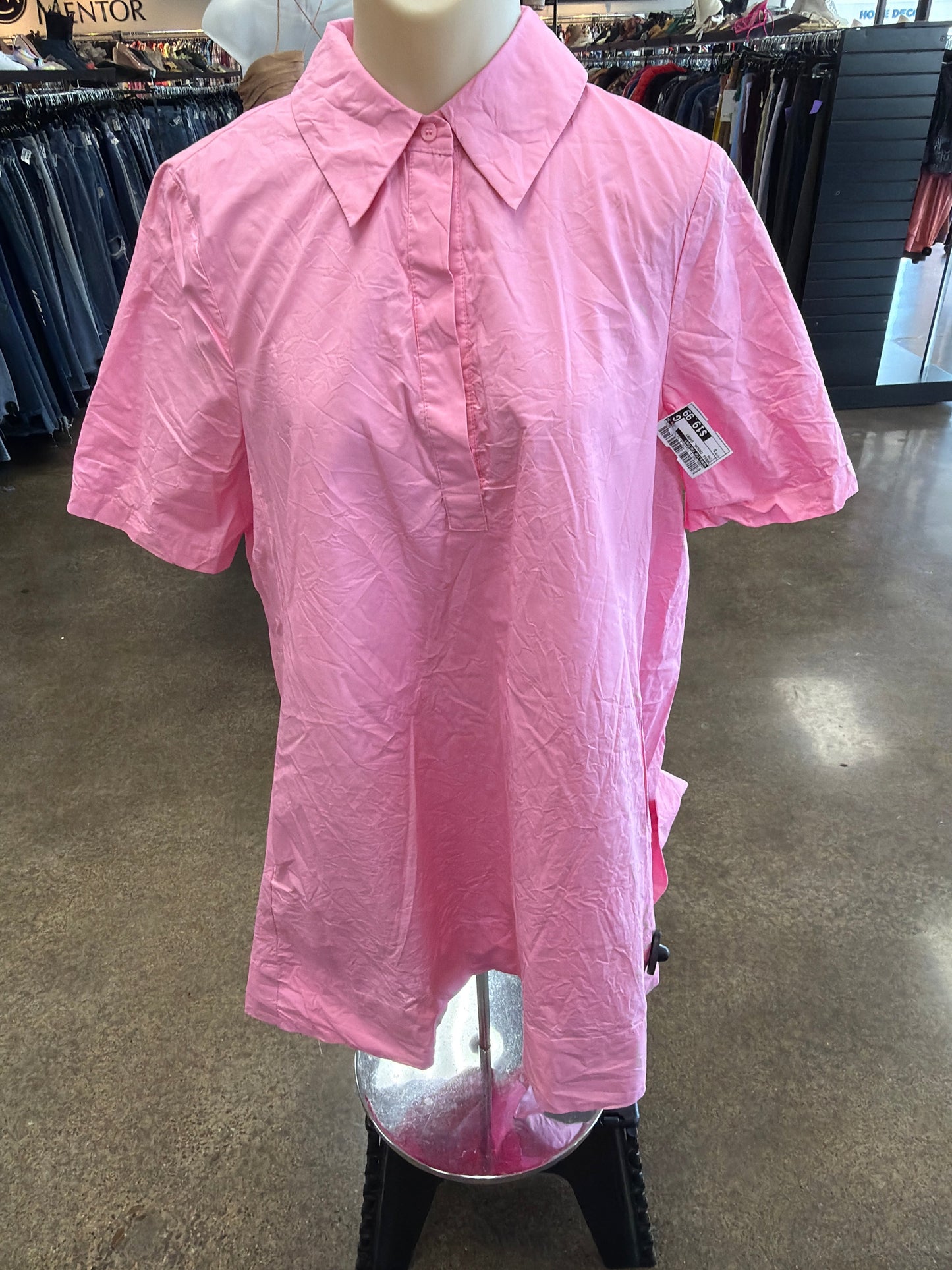 Dress Casual Short By English Factory In Pink, Size:S