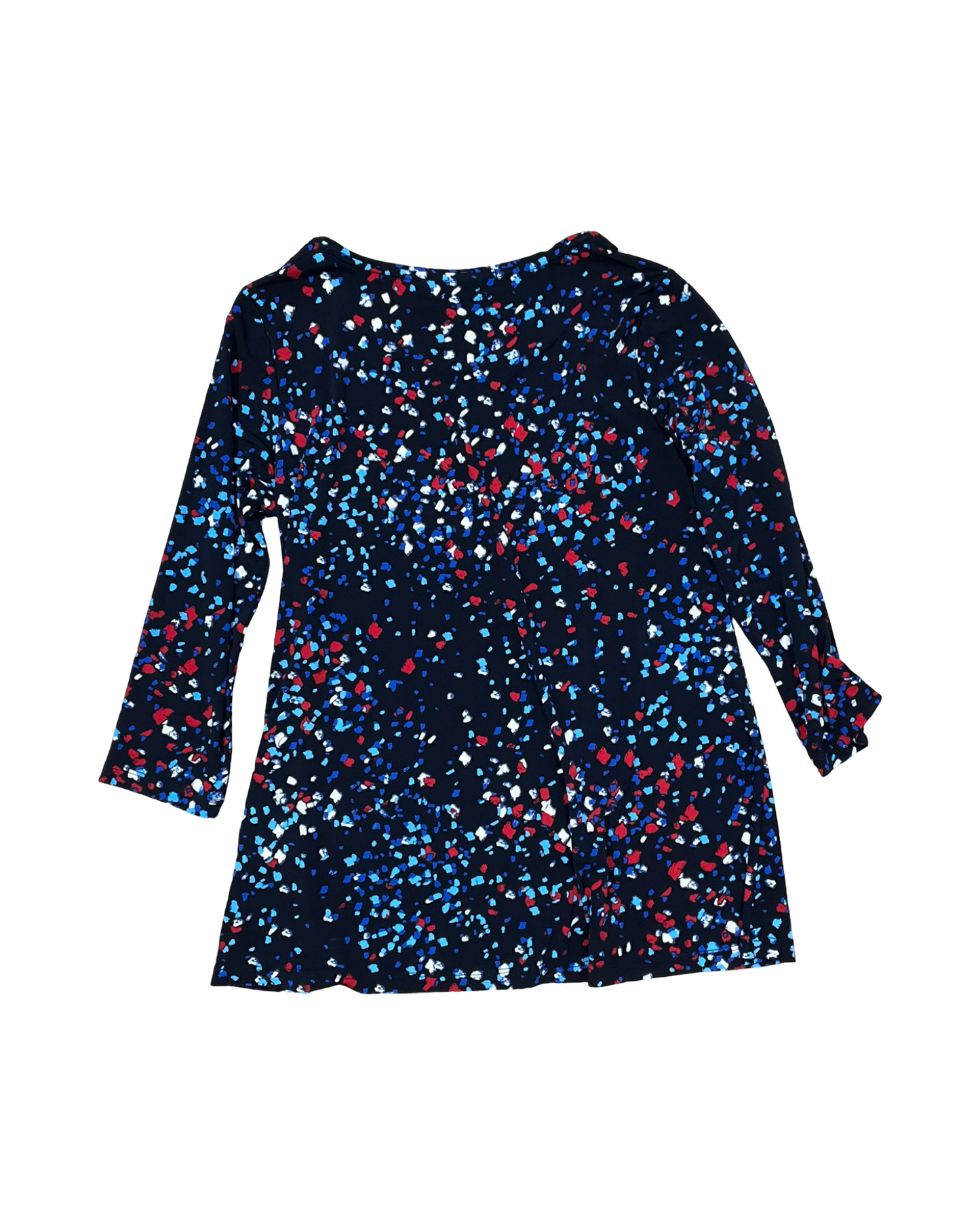 Top Ls By Susan Graver In Black & Red, Size:Sp