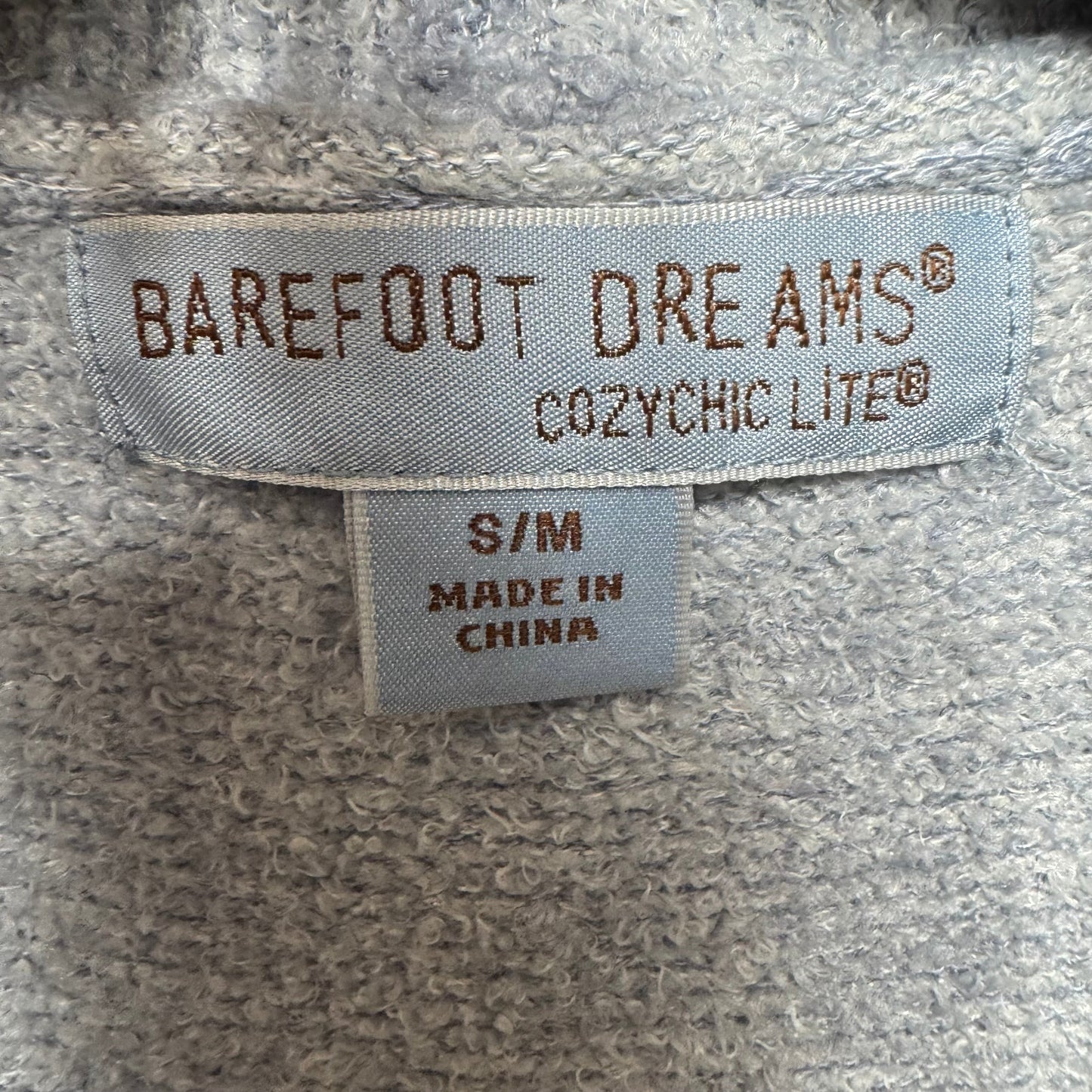Sweater Cardigan By Barefoot Dreams In Grey-Blue, Size: S/M