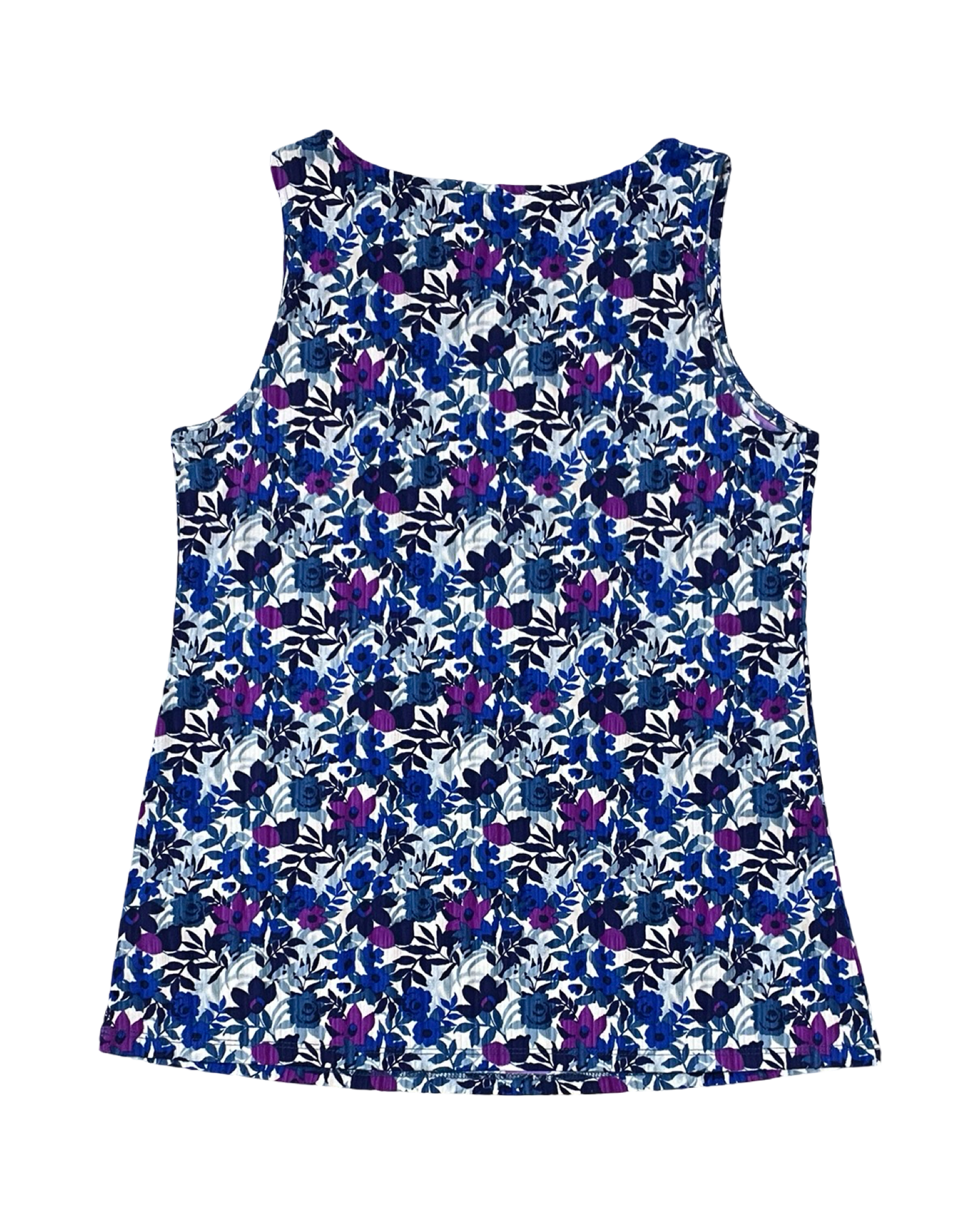 Top Sleeveless By Susan Graver In Blue & Purple, Size:S