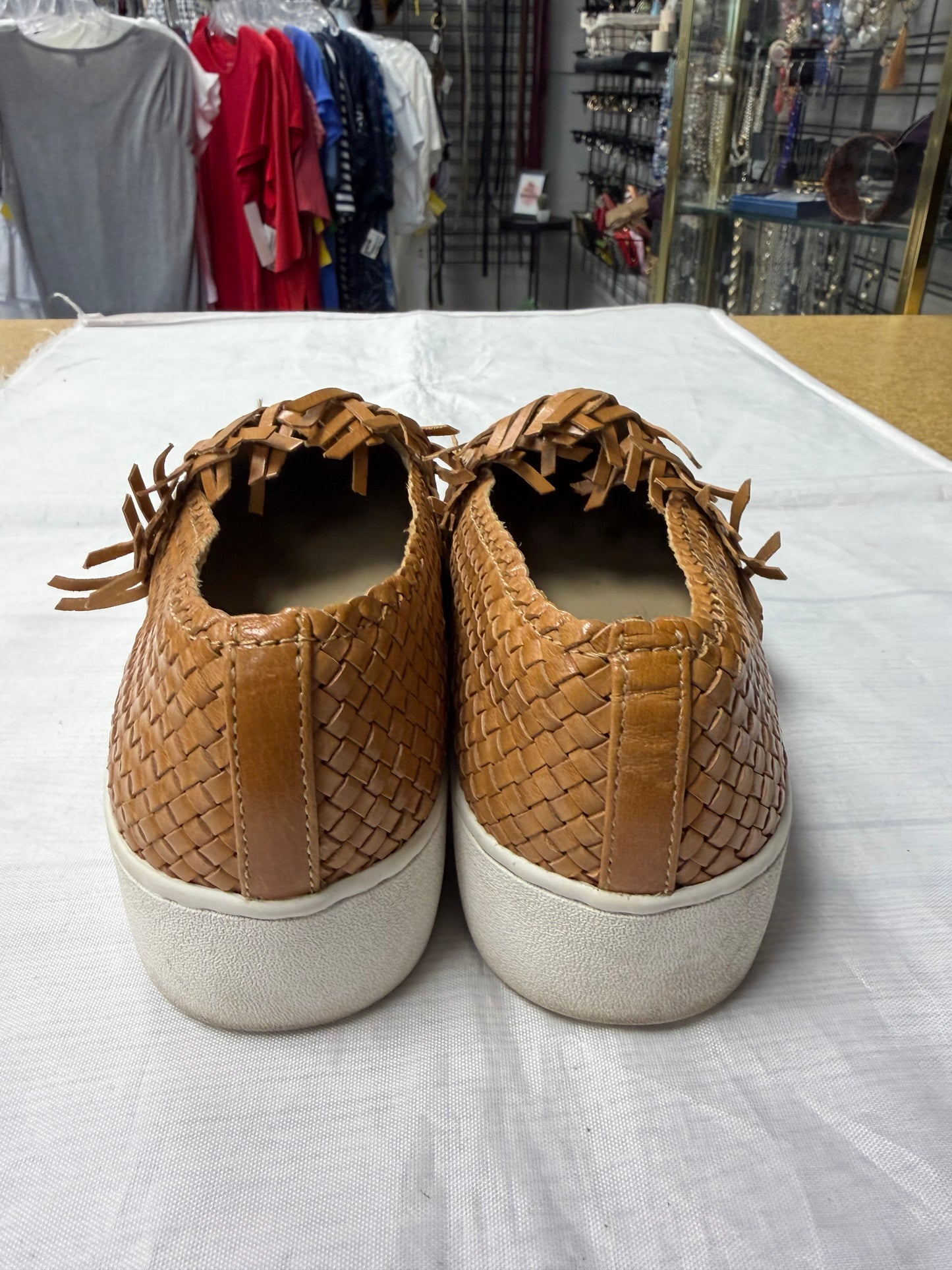 Shoes Flats By Michael By Michael Kors In Brown, Size:7.5