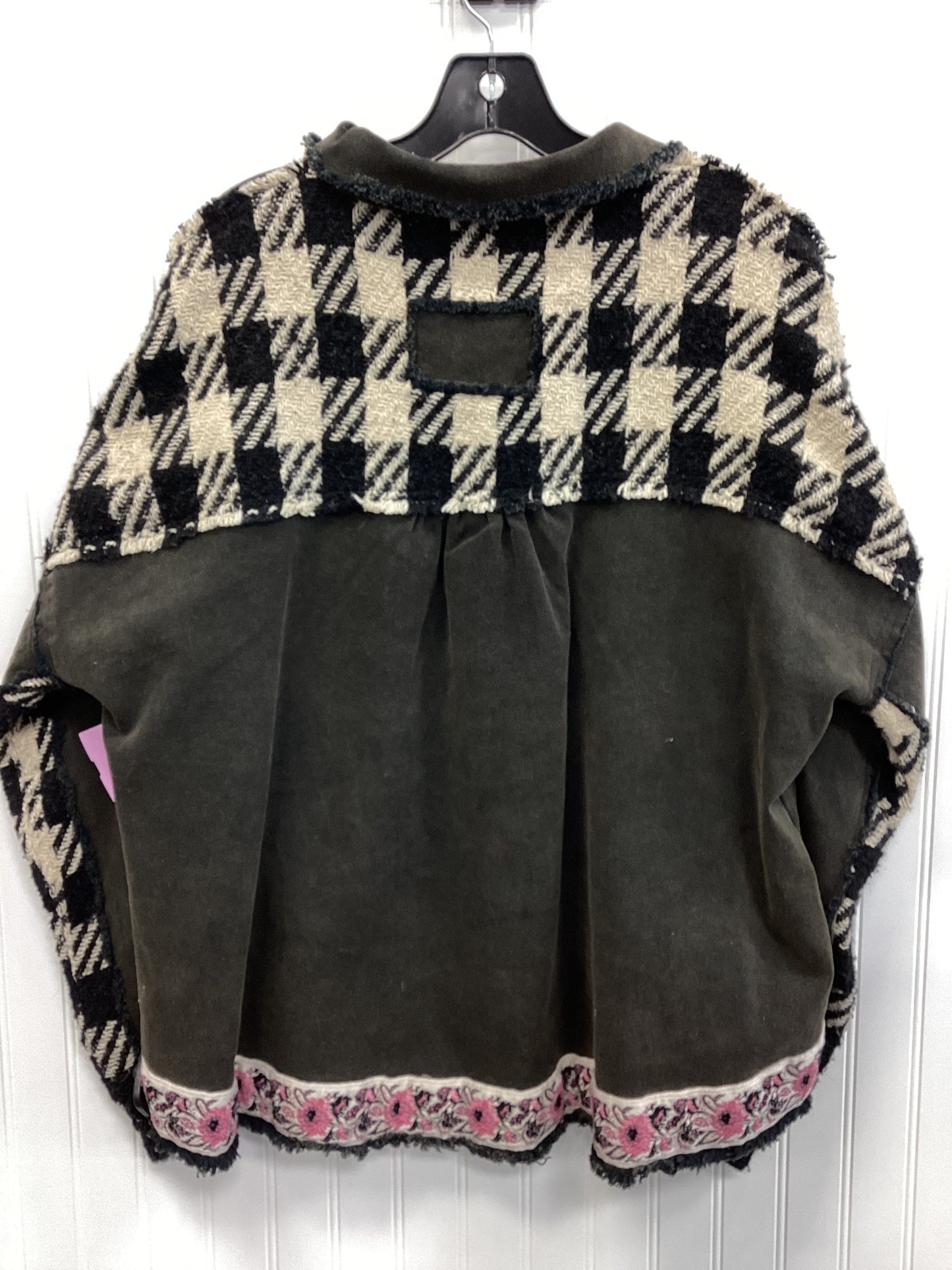 Jacket Shirt By Pol In Multi, Size:M