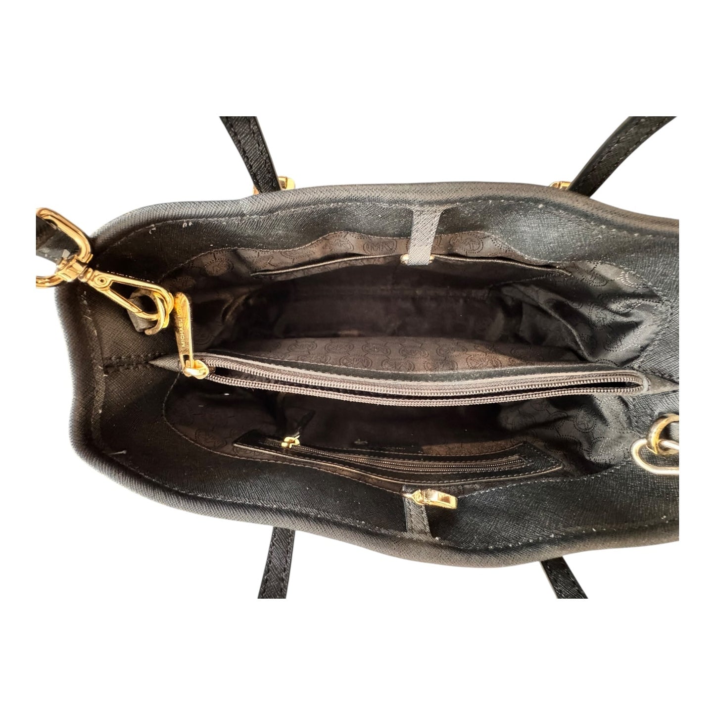 Handbag Designer By Michael Kors In Black, Size:Medium