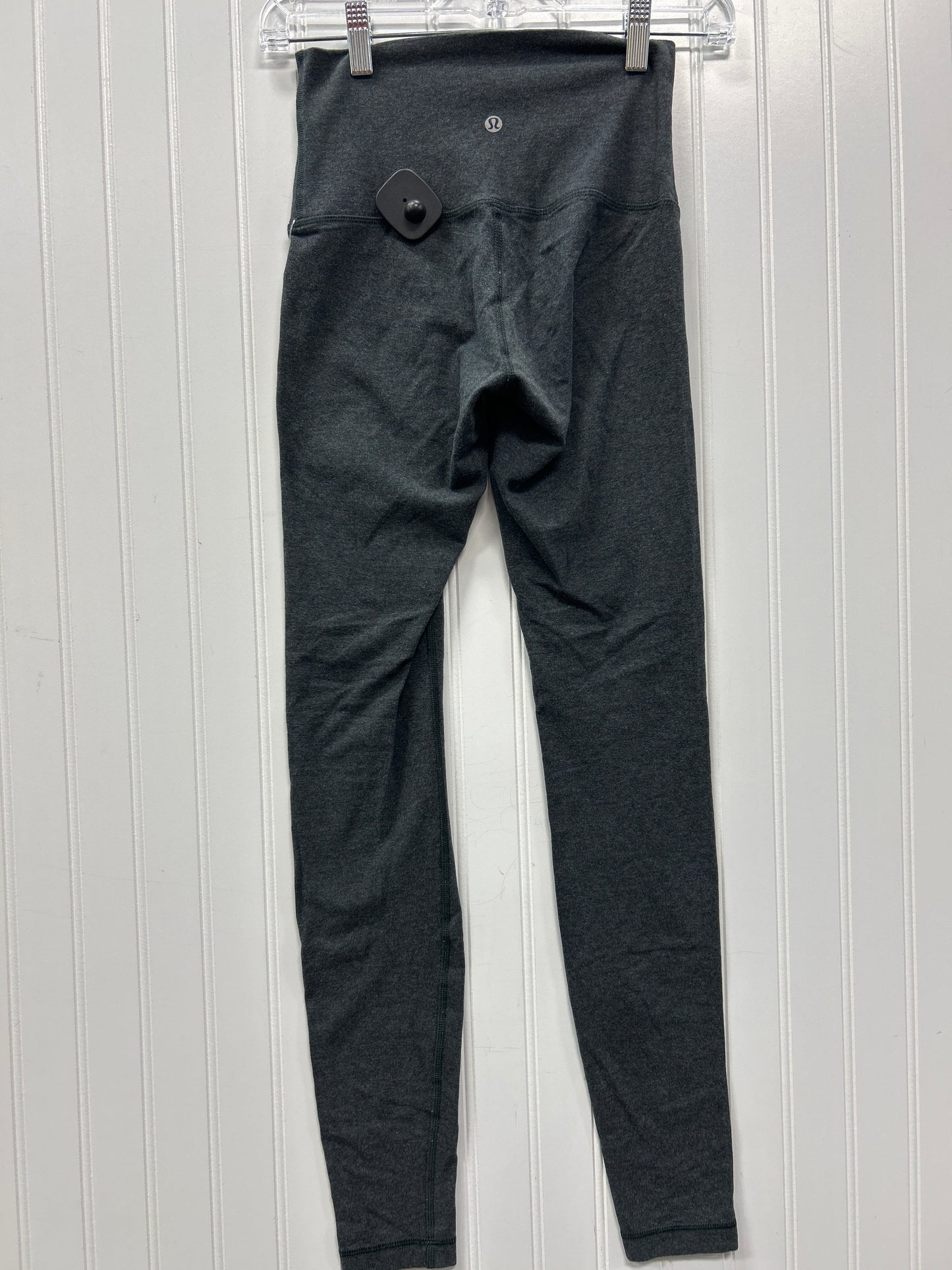 Athletic Leggings By Lululemon In Grey, Size:4