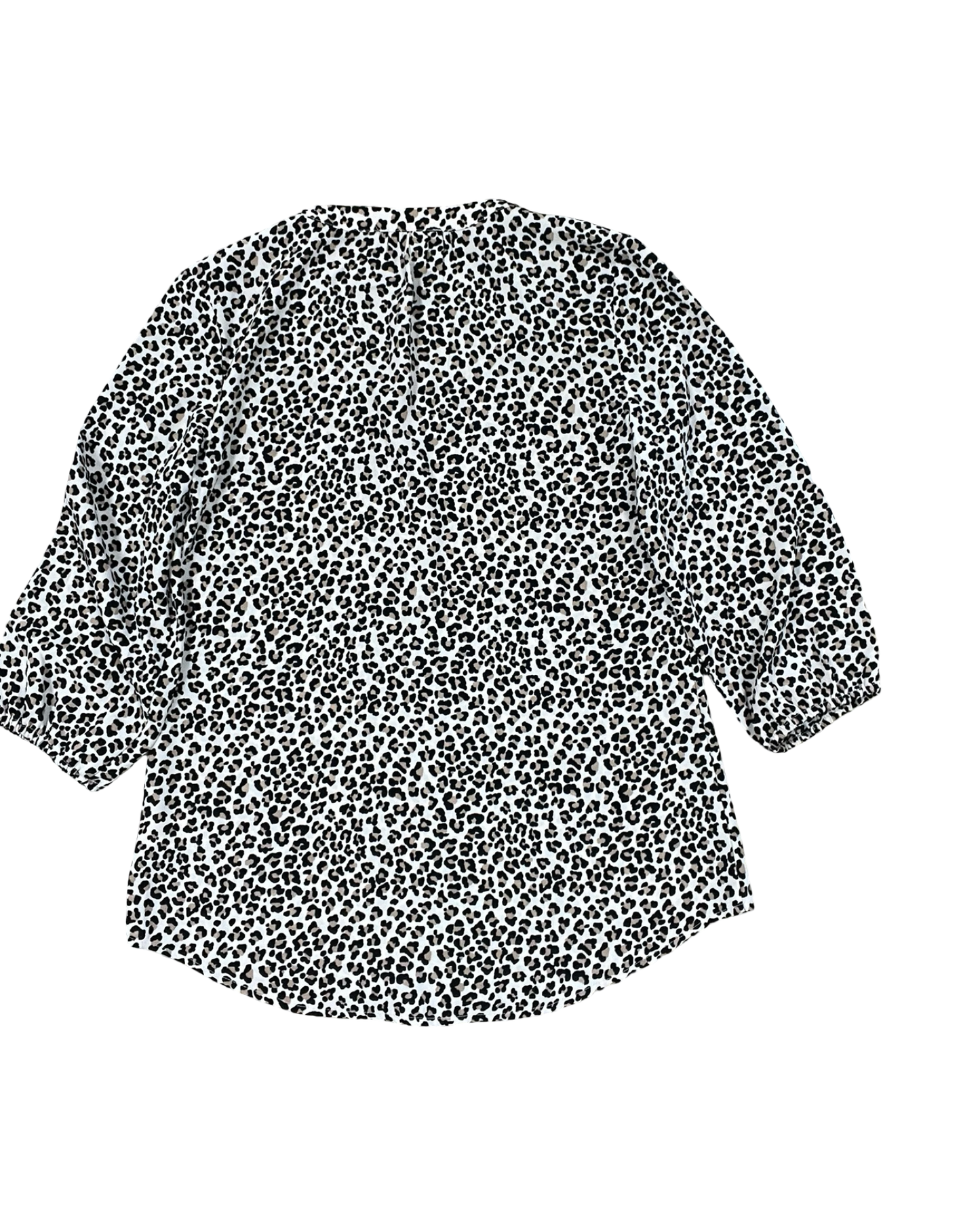 Blouse Ls By Maurices In Animal Print, Size:Xs