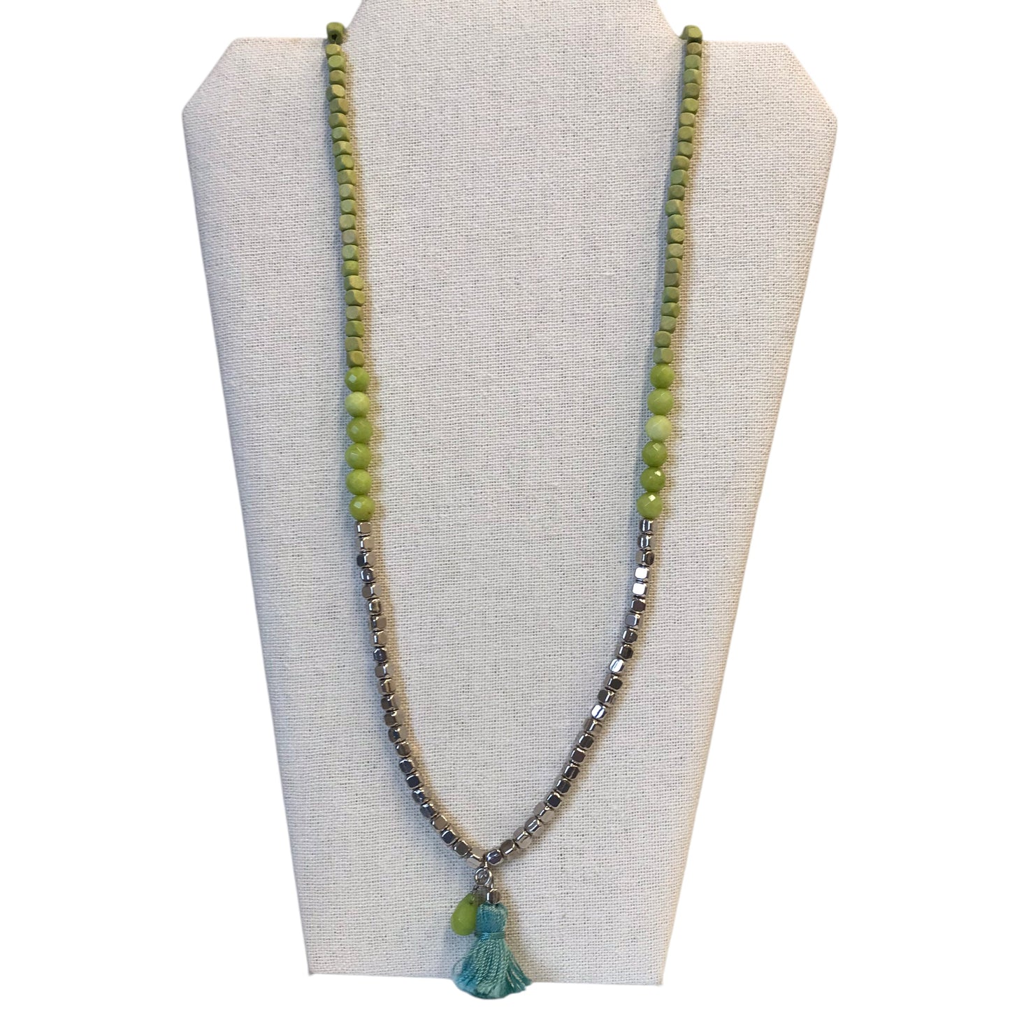 Necklace Other By Chicos In Green