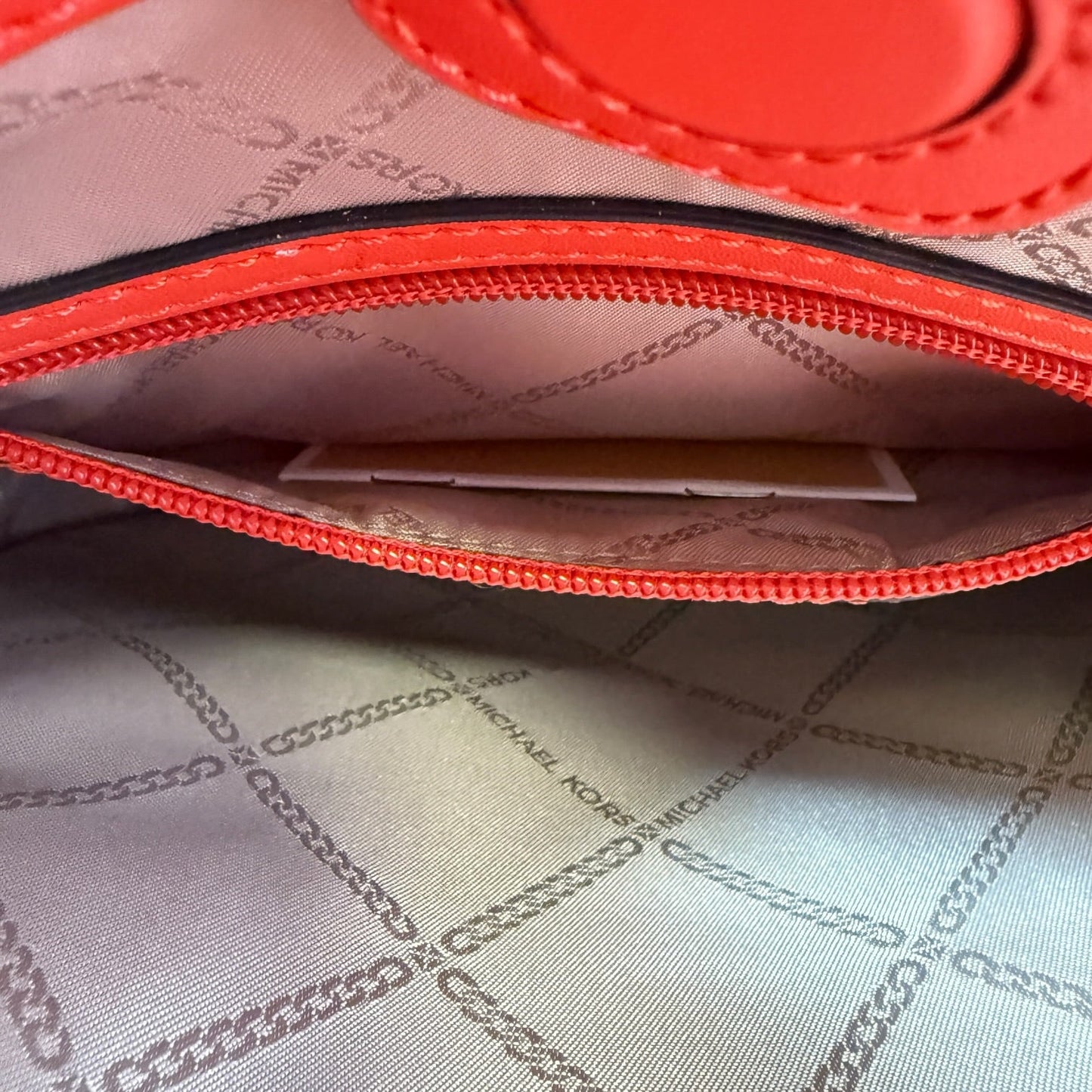 Luisa Signature Logo Messenger Bag By Michael By Michael Kors, Size: Medium