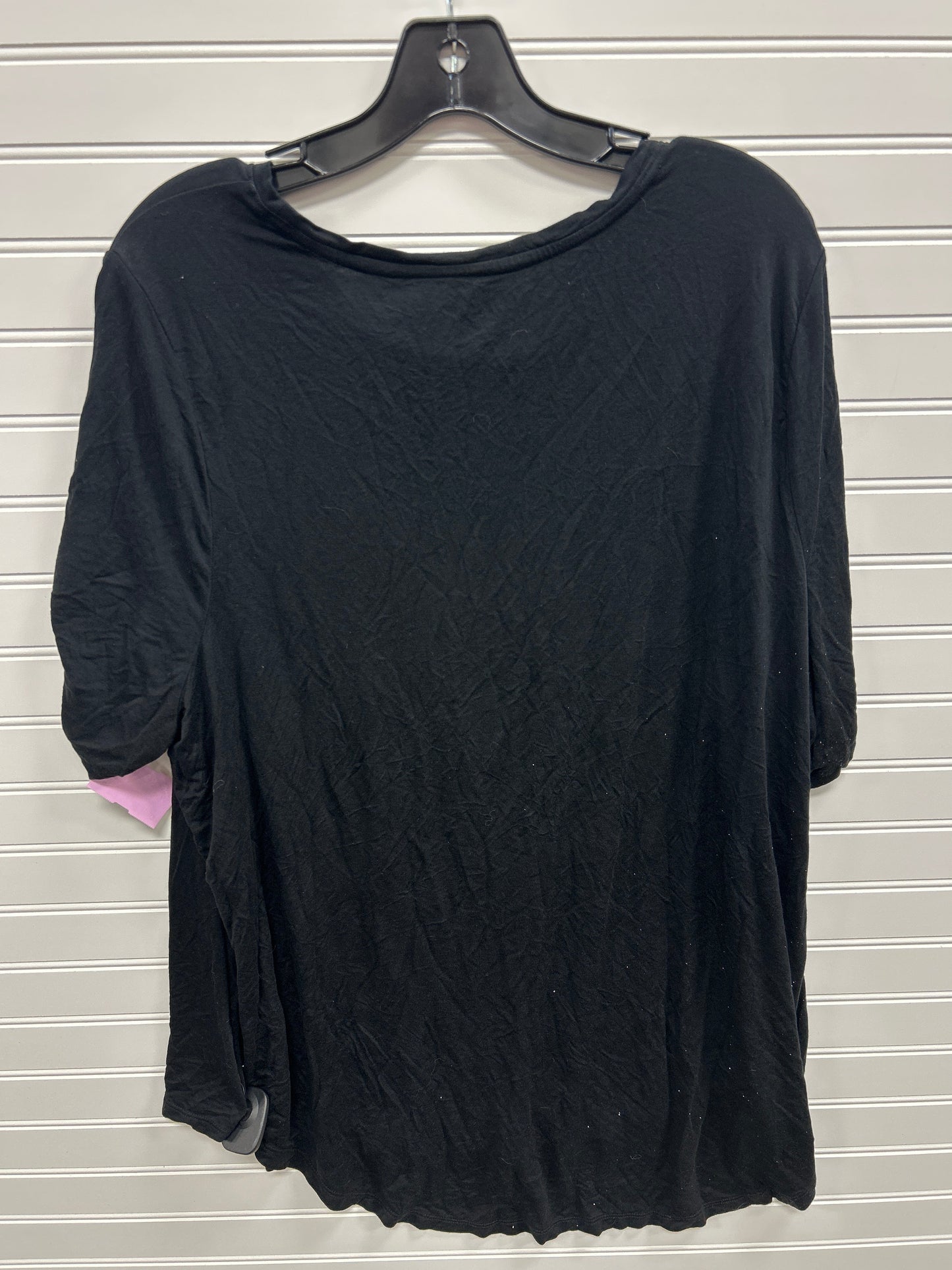 Top Ss By LANE BRYANT In Black, Size:2X