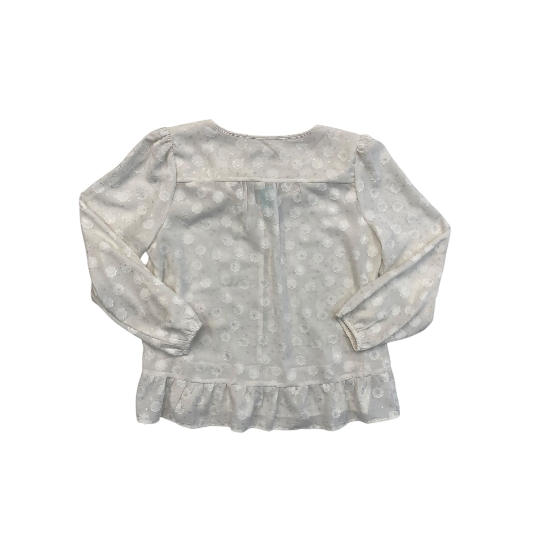 Top Ls By Loft In Ivory, Size:Lp
