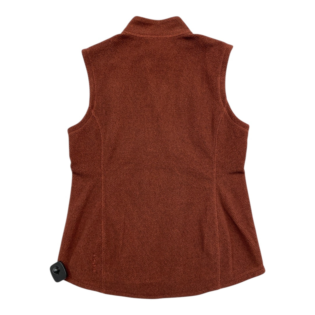 Vest Fleece By Athleta In Copper, Size:M