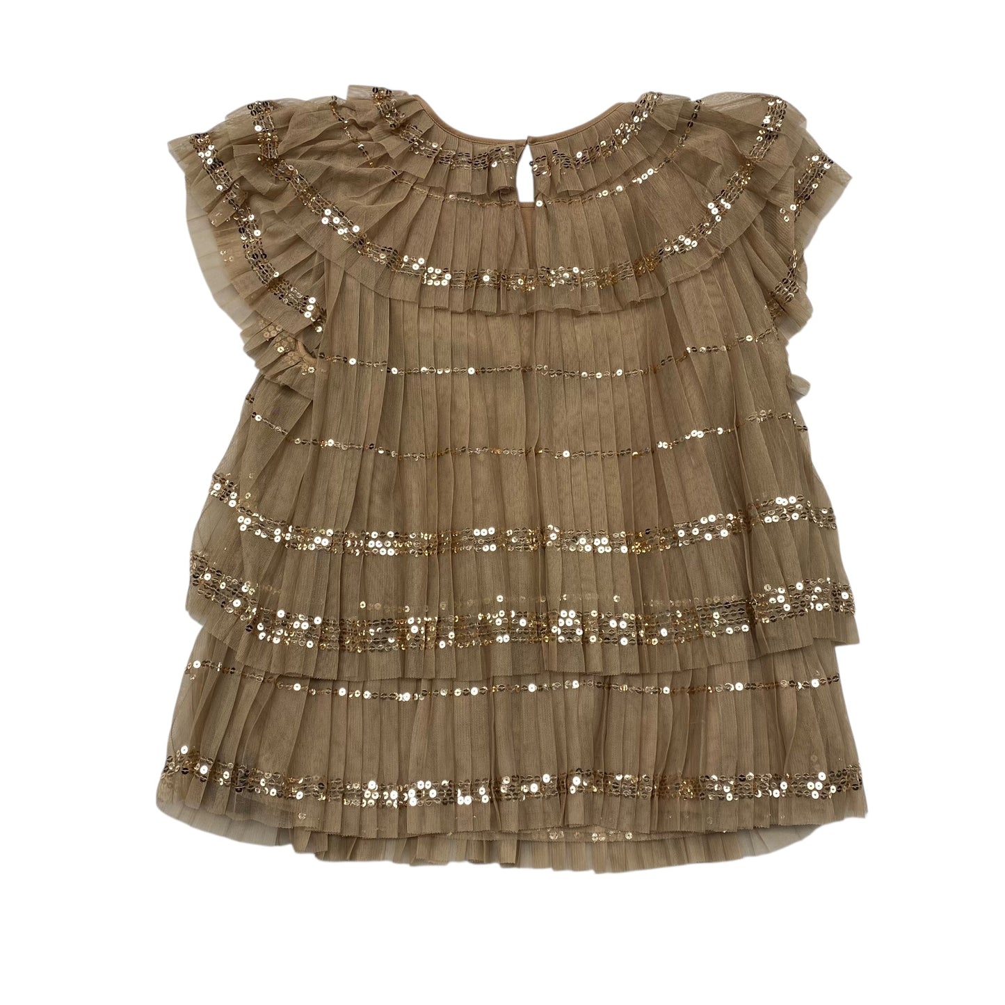 Top Ss By J. Crew In Gold, Size:S