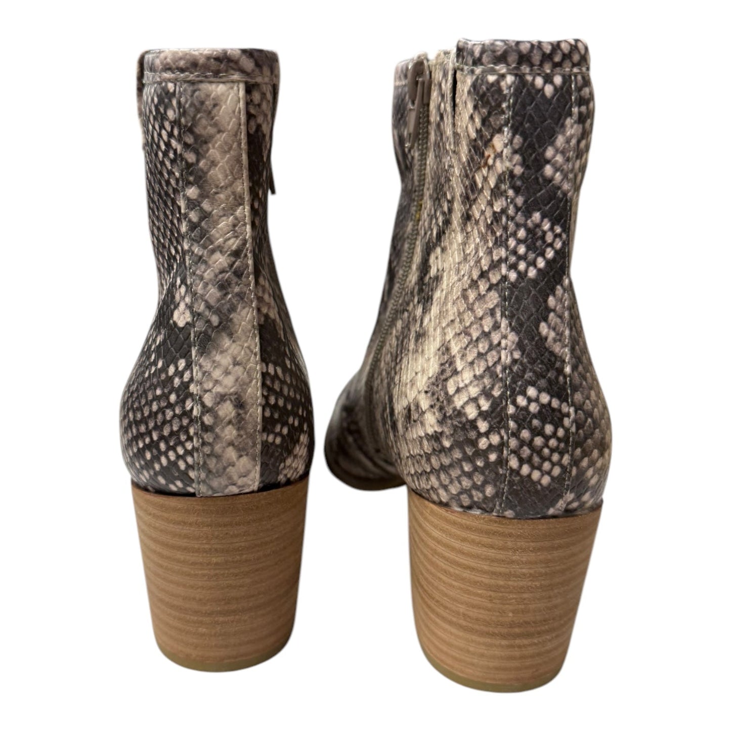 Boots Ankle Flats By Carlos By Carlos Santana In Brown, Size:10