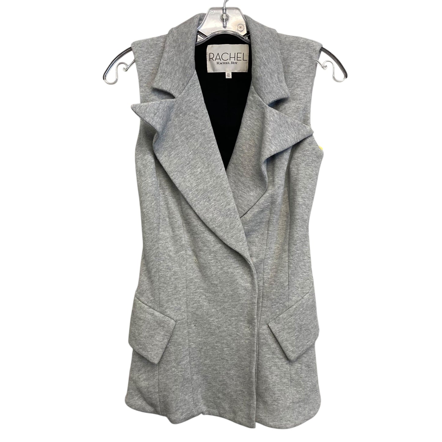 Vest Puffer & Quilted By Rachel Roy In Grey, Size:Xs