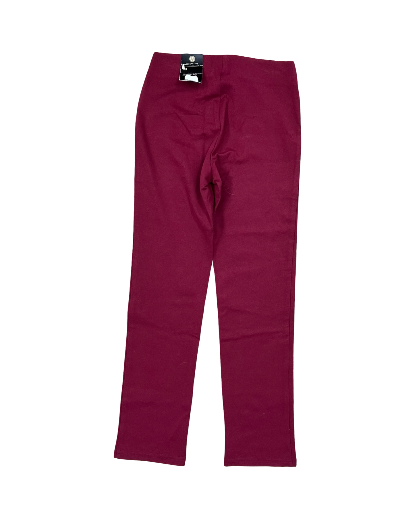 Pants Dress By Jm Collections In Maroon, Size:Xs