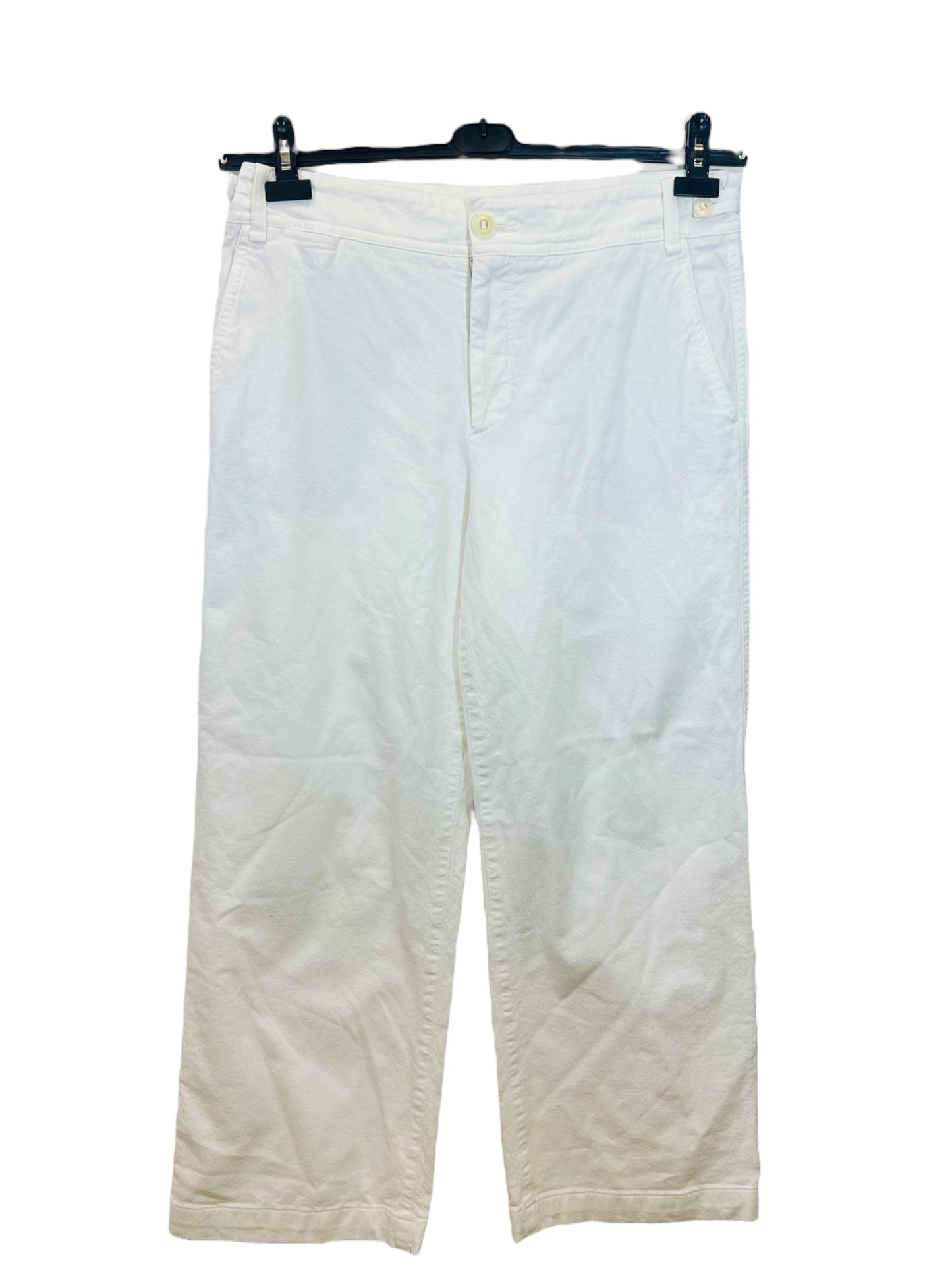 Jeans Designer By Vince In White, Size: 14