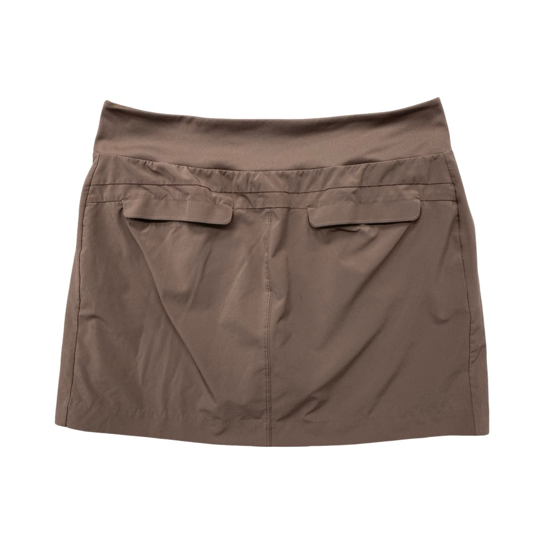 Athletic Skort By Athleta In Brown, Size:14