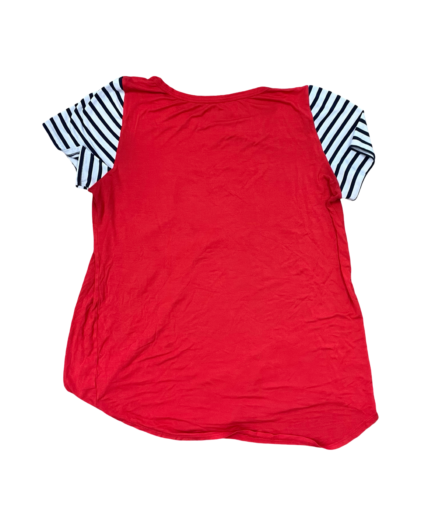 Top Ss By Clothes Mentor In Red, Size:2X