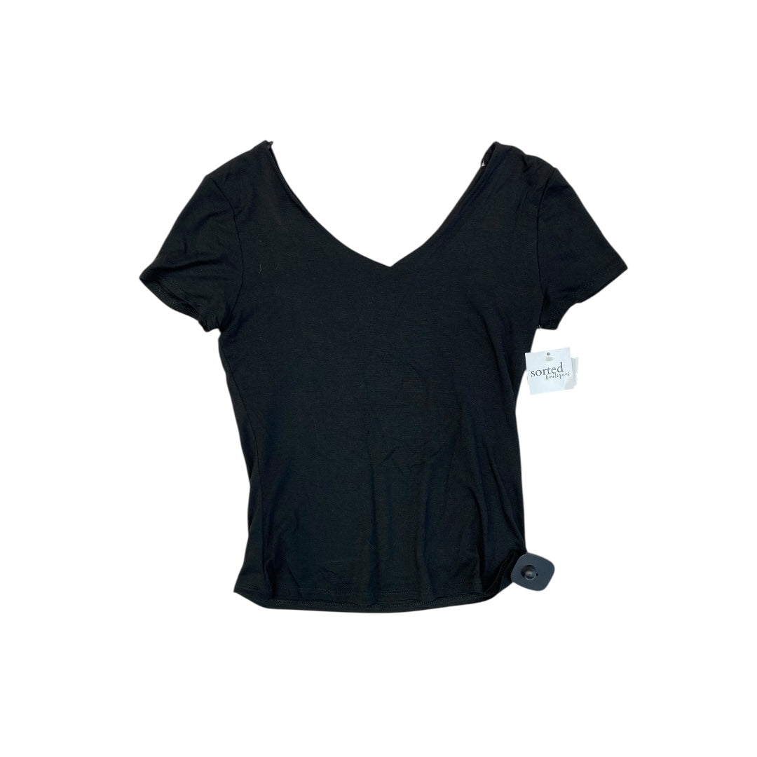 Top Ss Basic By Final Touch In Black, Size:S