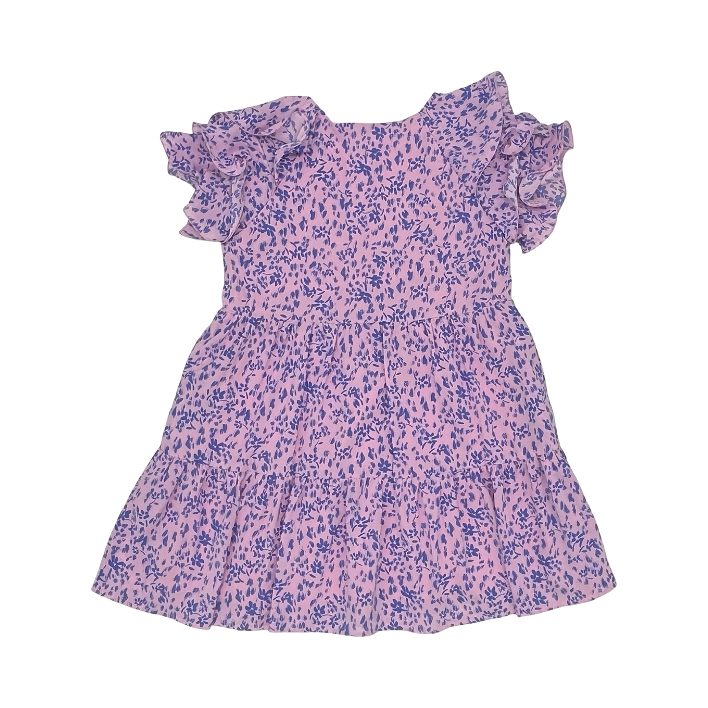 Dress Party Short By Tcec In Blue & Pink, Size:M