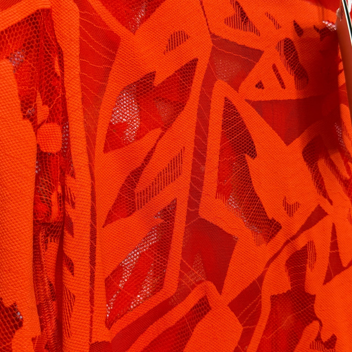 Top Long Sleeve By H&m In Orange, Size: S