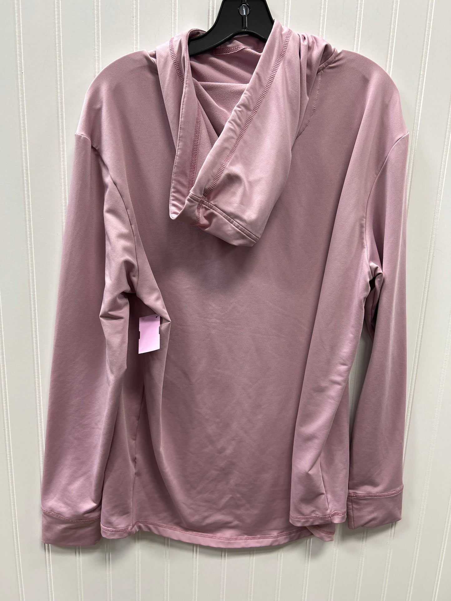 Athletic Top Ls Collar By Zyia In Purple, Size:L