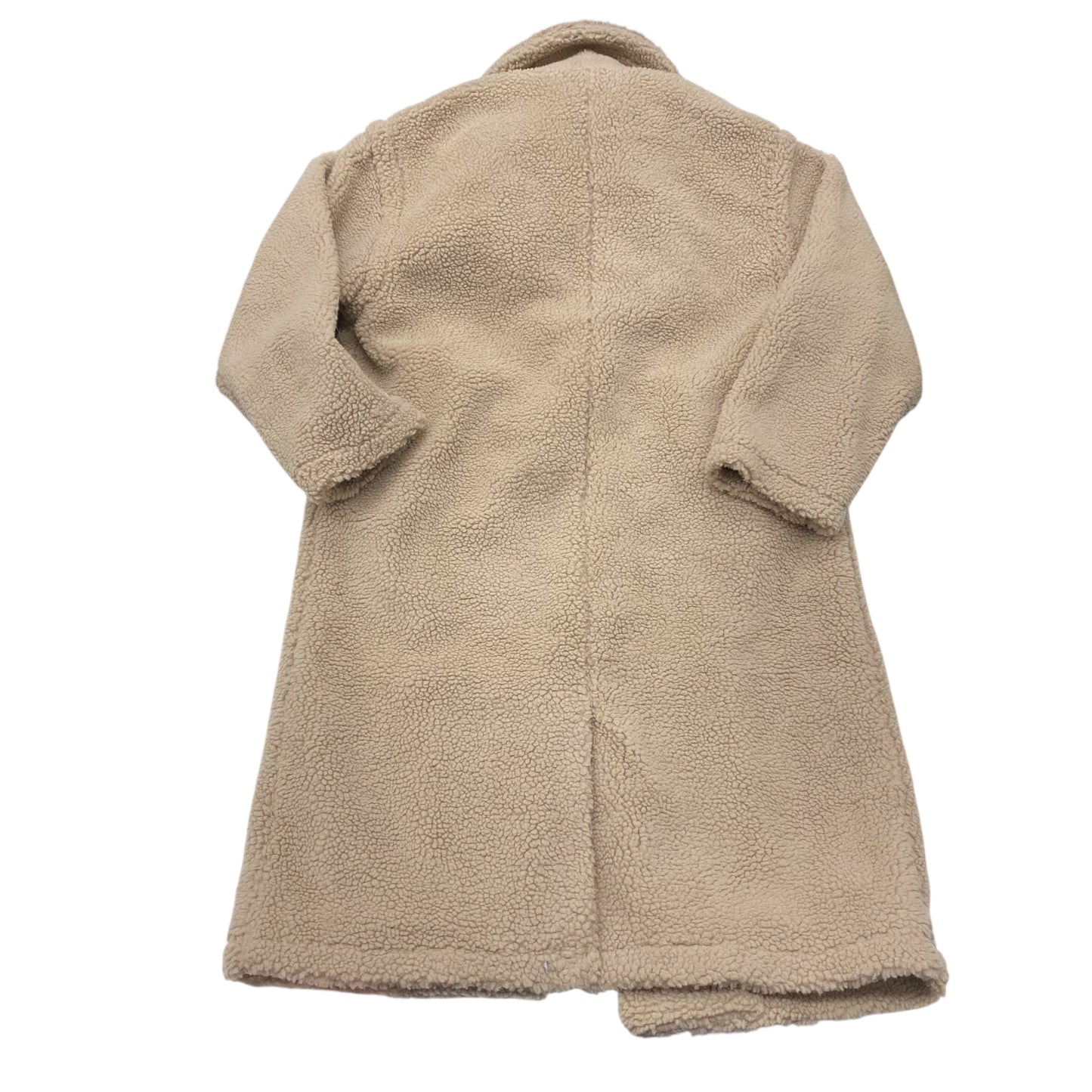 Coat Faux Fur & Sherpa By Fabletics In Brown, Size:M