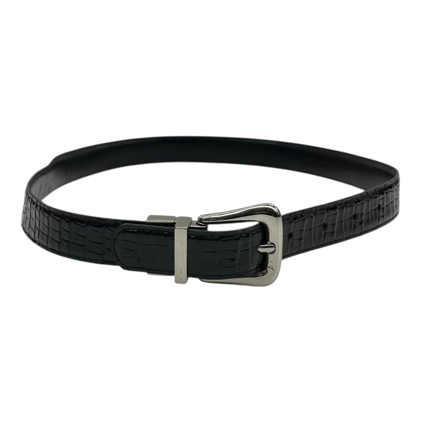 Belt By Clothes Mentor In Black, Size:Small