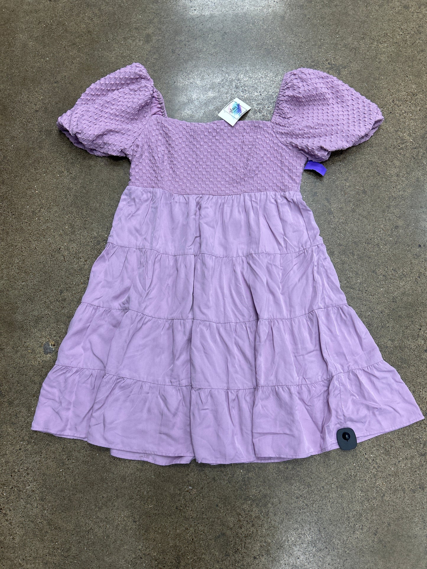 Dress Casual Short By Clothes Mentor In Purple, Size:1X