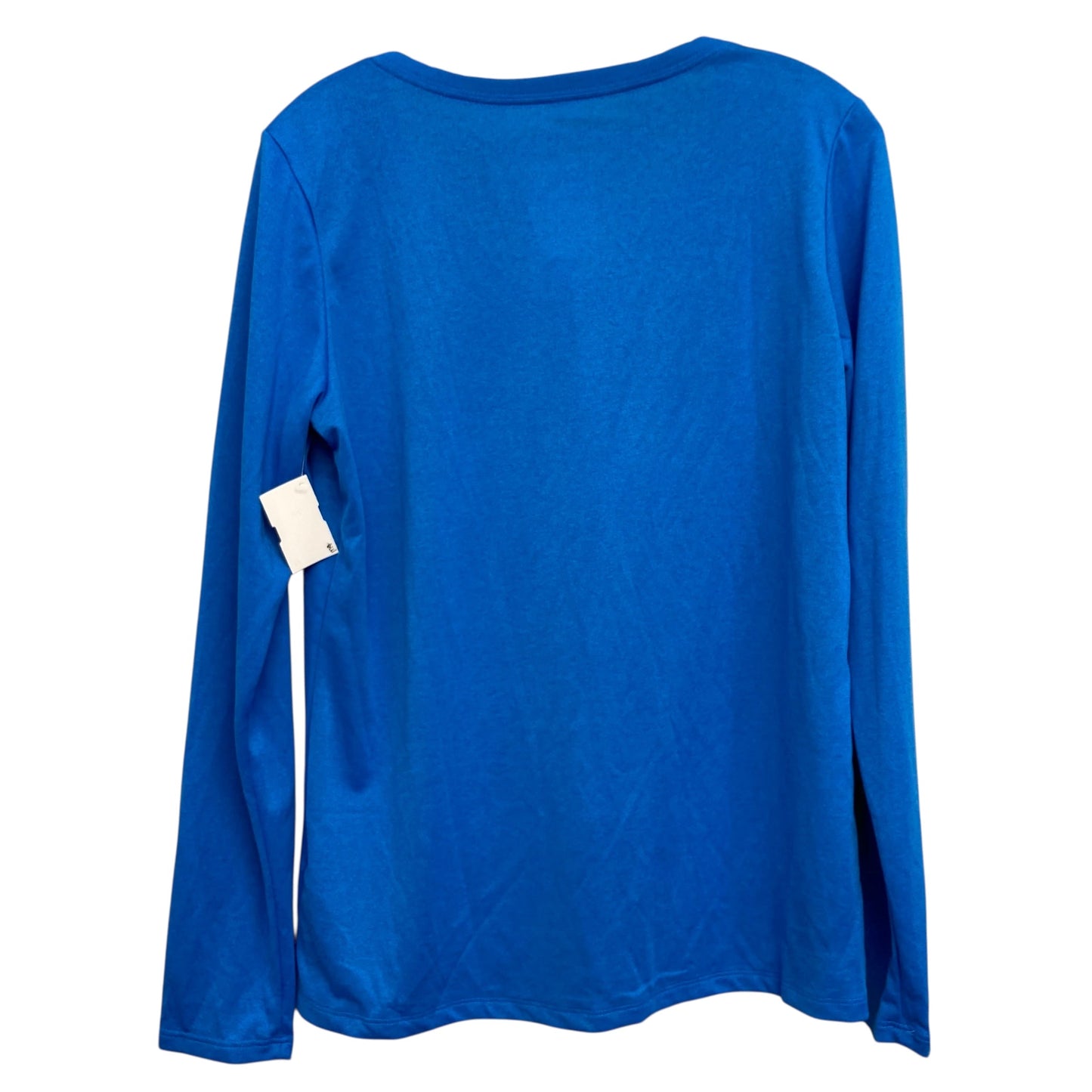 Athletic Top Ls Crewneck By Nike Apparel In Blue, Size:L