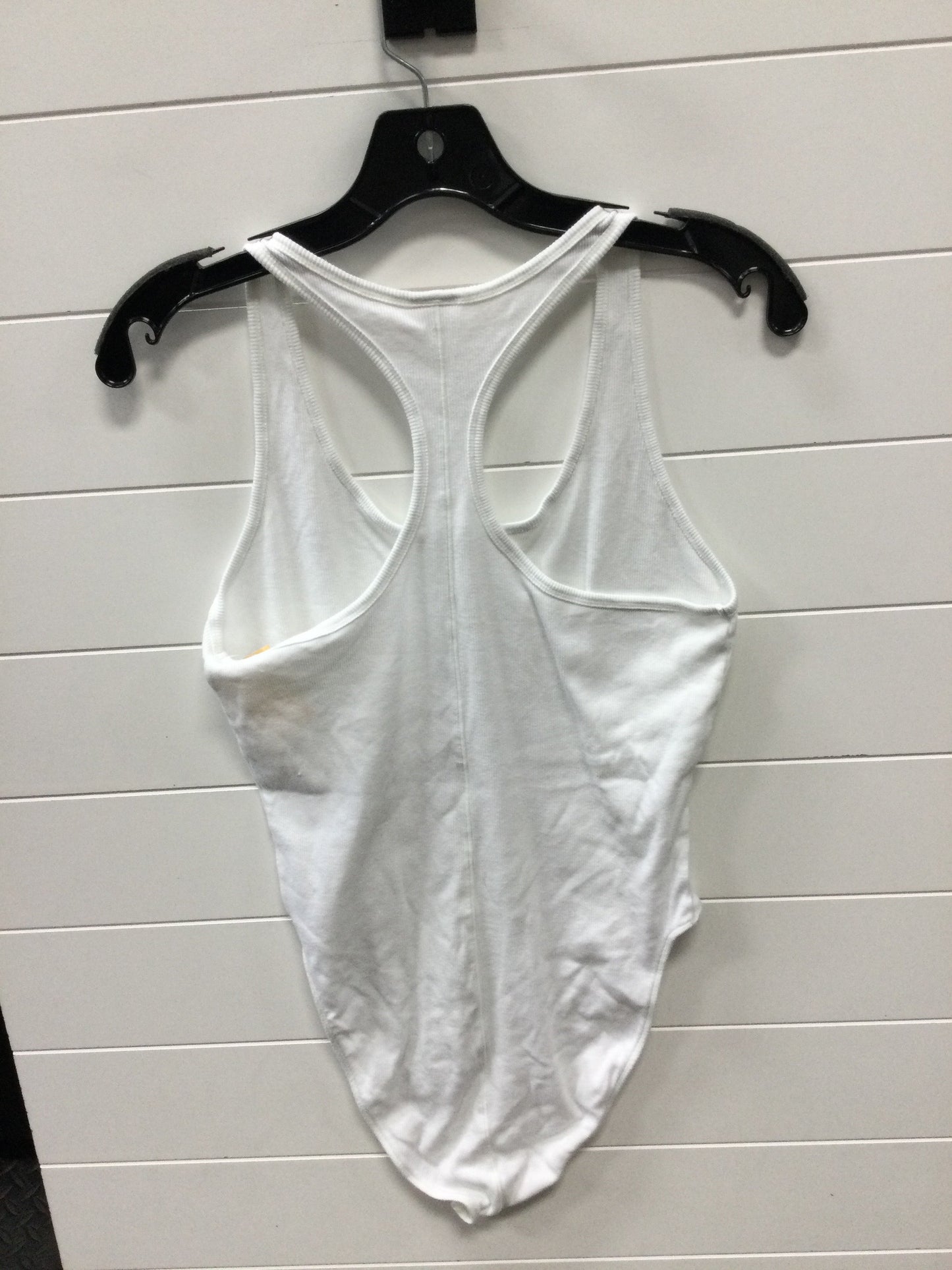 Bodysuit By Clothes Mentor In White, Size:Xl