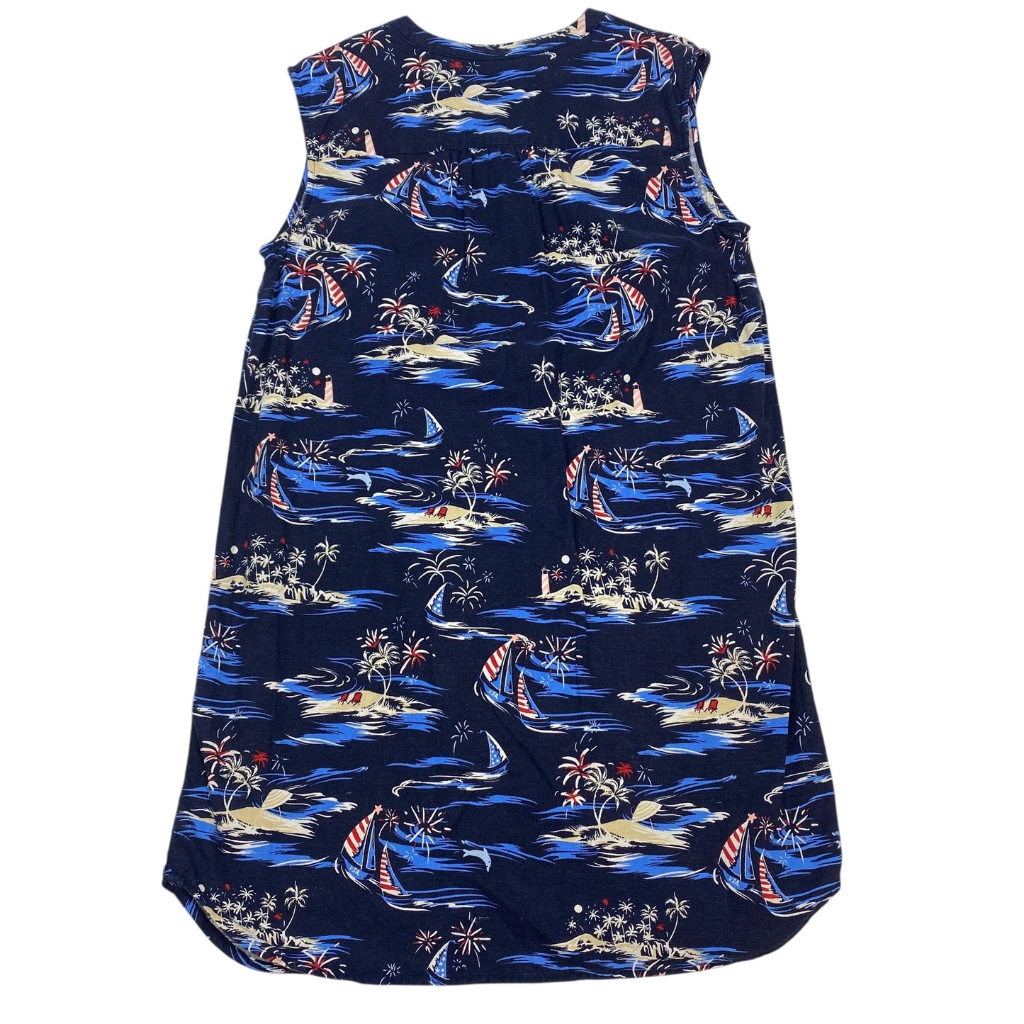 Dress Casual Short By Kim Rogers In Blue, Size:Mp