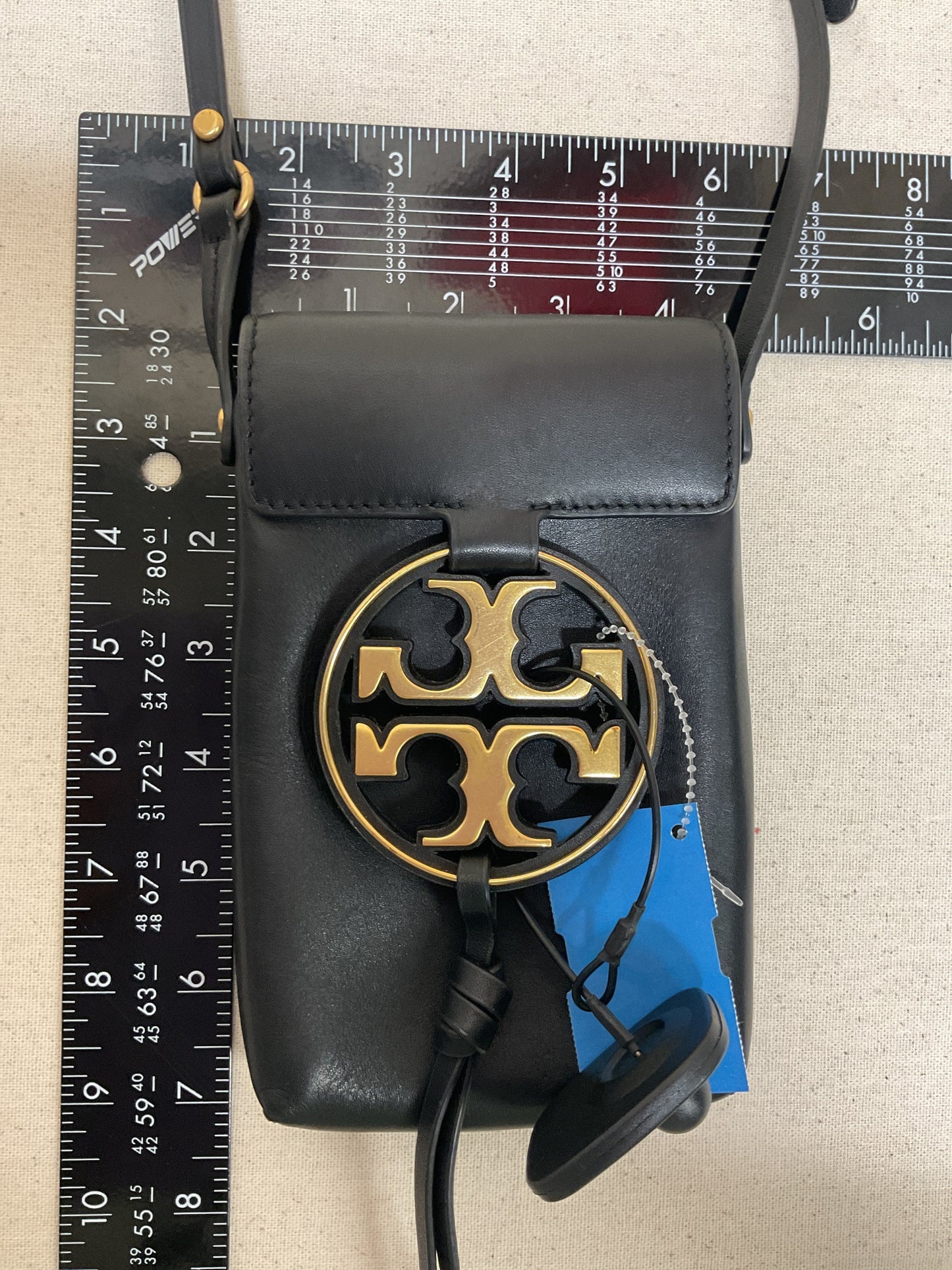Crossbody Designer By Tory Burch In Black, Size:Small