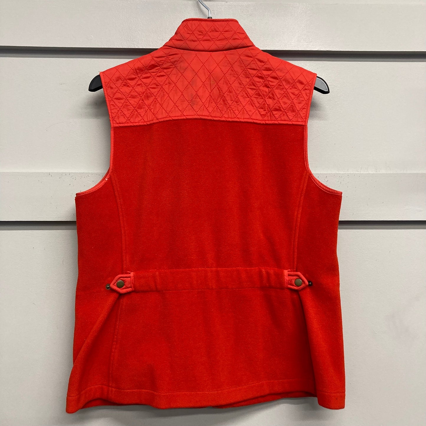 Vest Puffer & Quilted By Talbots In Red, Size:M