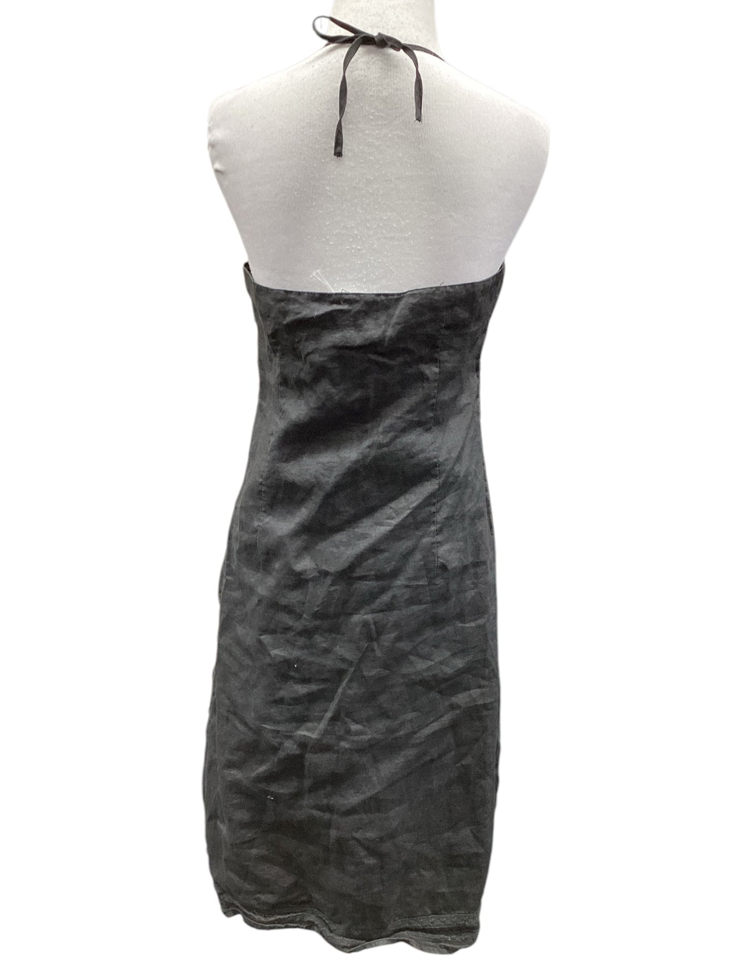 Dress Casual Midi By Zara In Black, Size: L