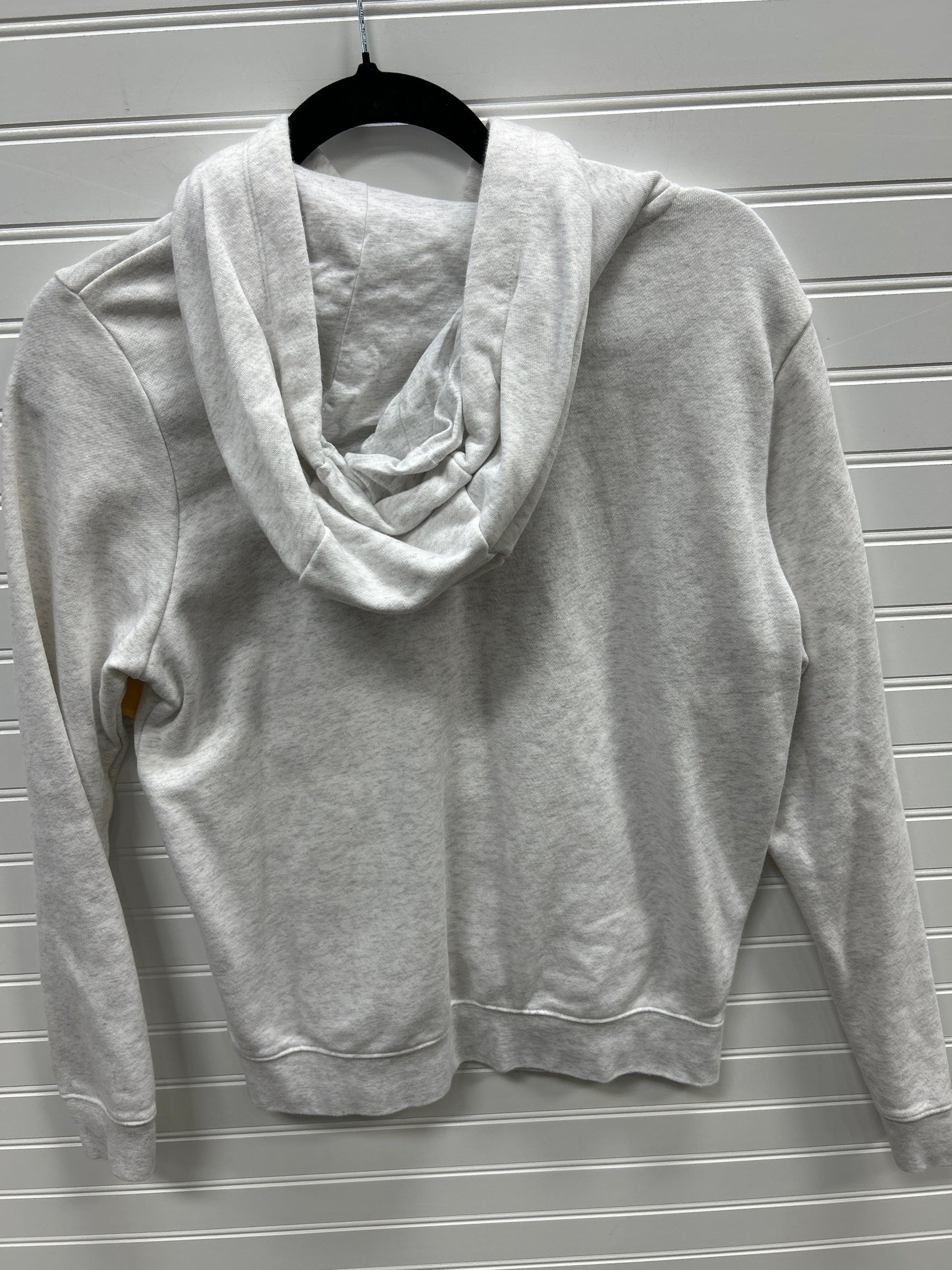 Athletic Sweatshirt Hoodie By Nike Apparel In Grey, Size:S