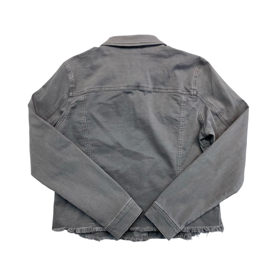 Jacket Denim By Cmc In Grey, Size:L