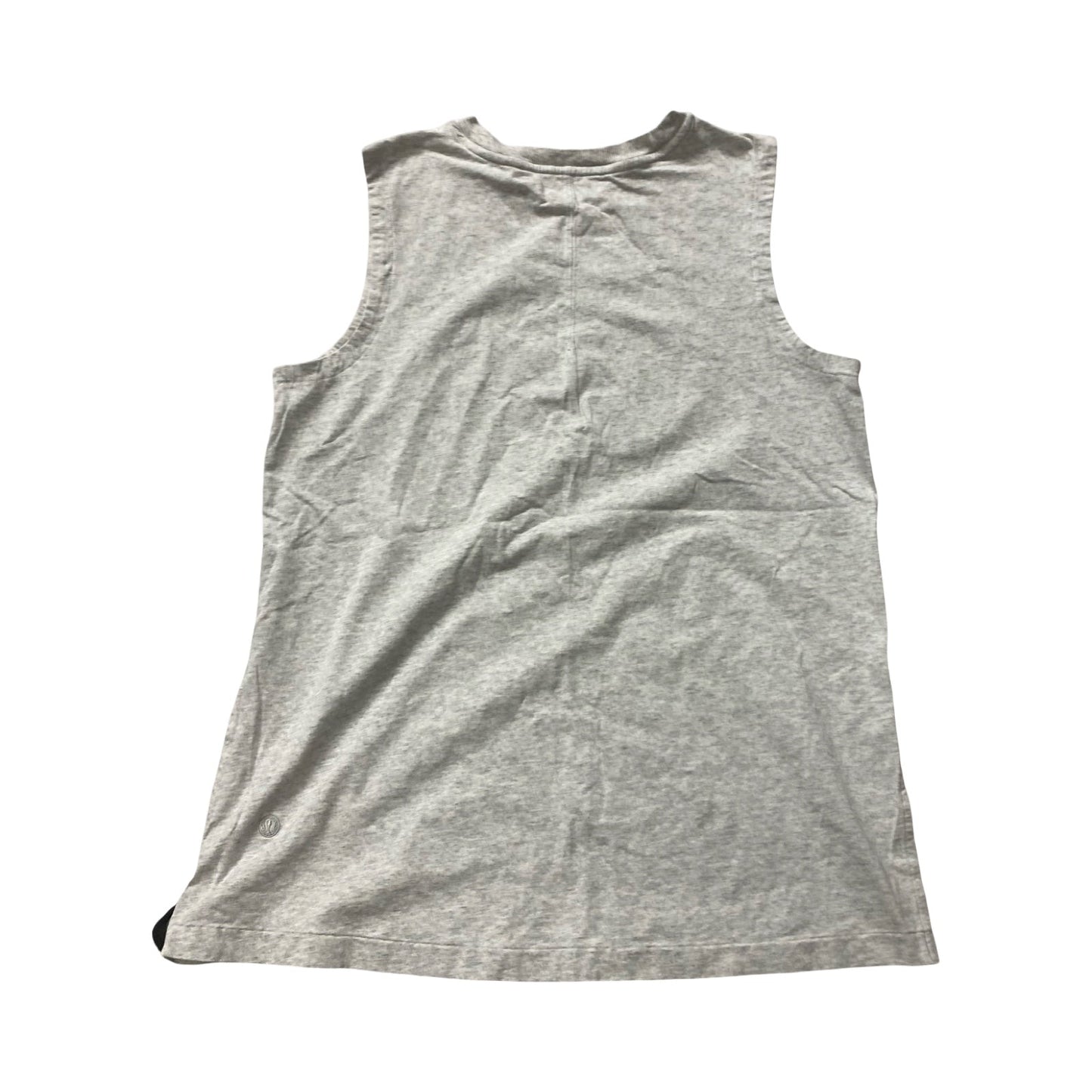 Athletic Tank Top By Lululemon In Grey, Size:M